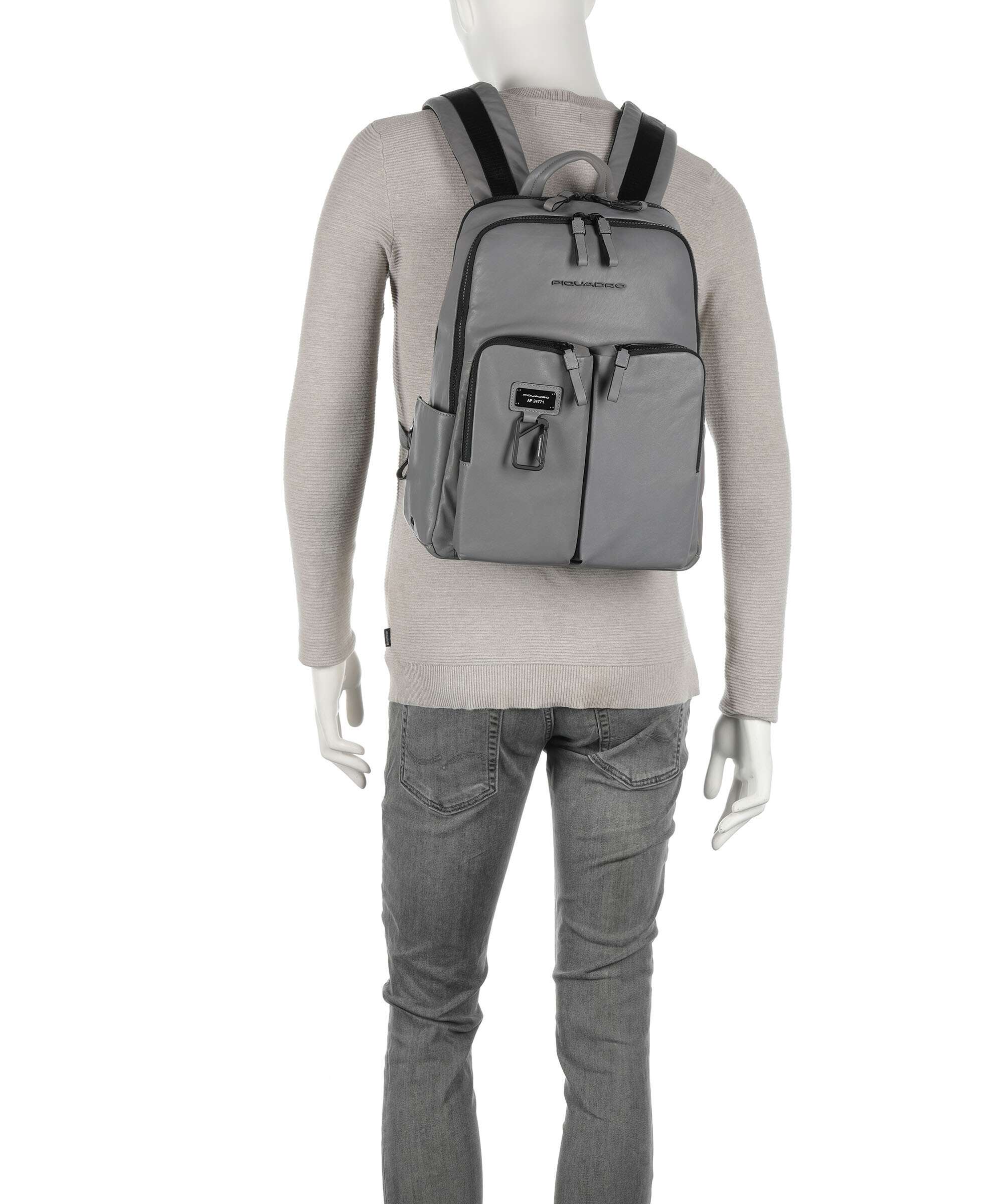 Piquadro Harper Laptop backpack grigio - Image 3