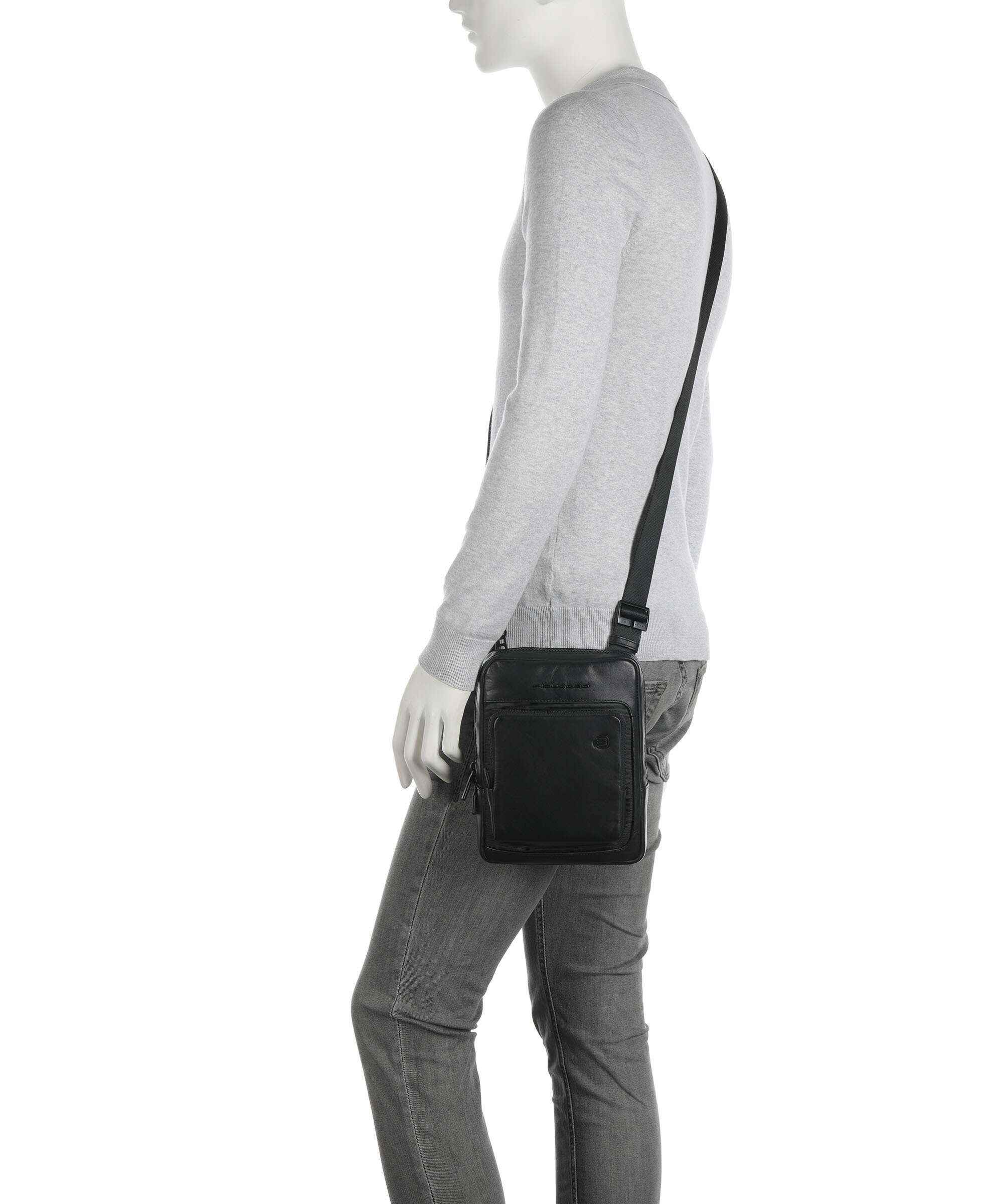 Piquadro Liko Crossbody bag nero - Image 3