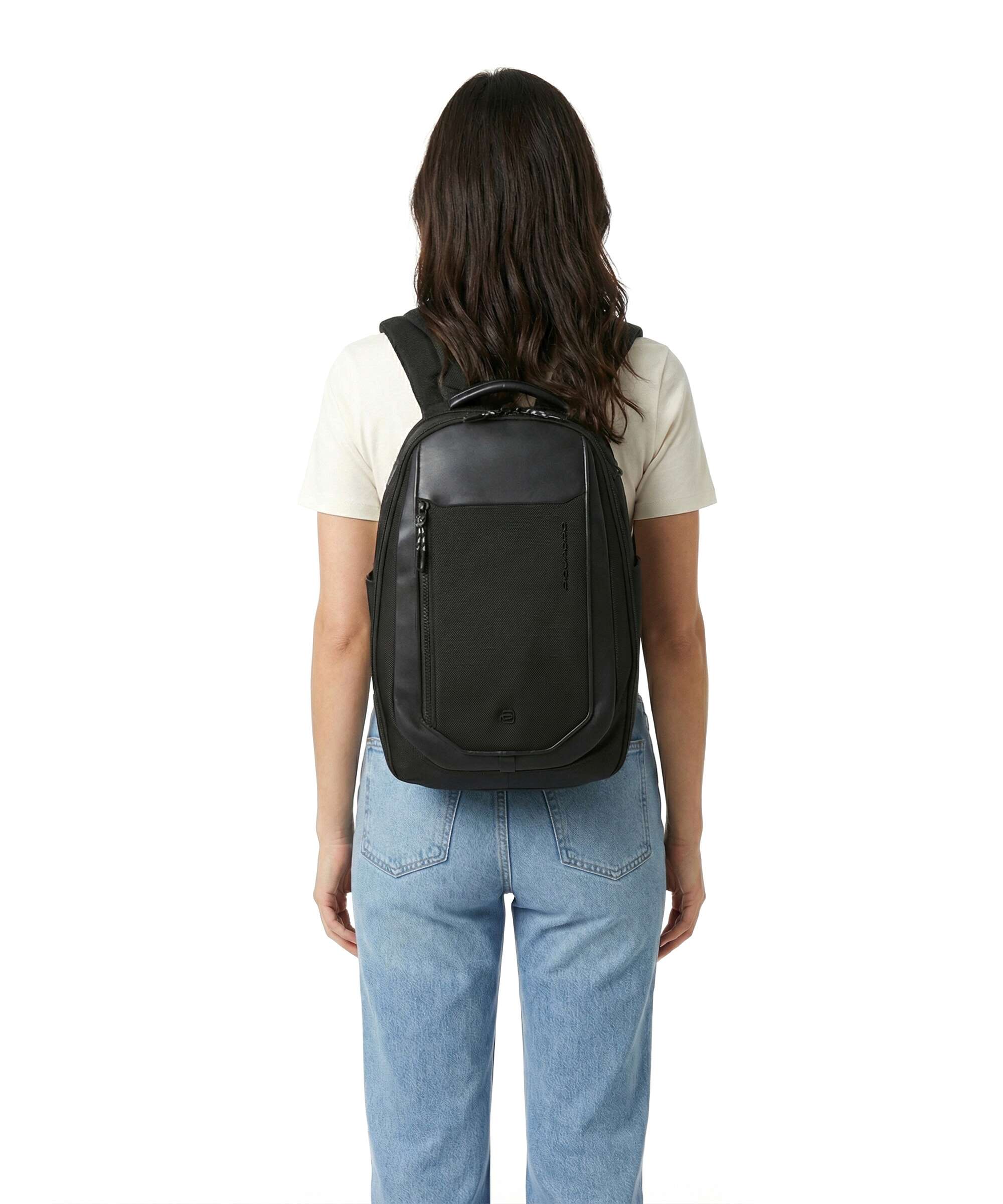 Piquadro Lyss Ryanair Travel backpack black - Image 3