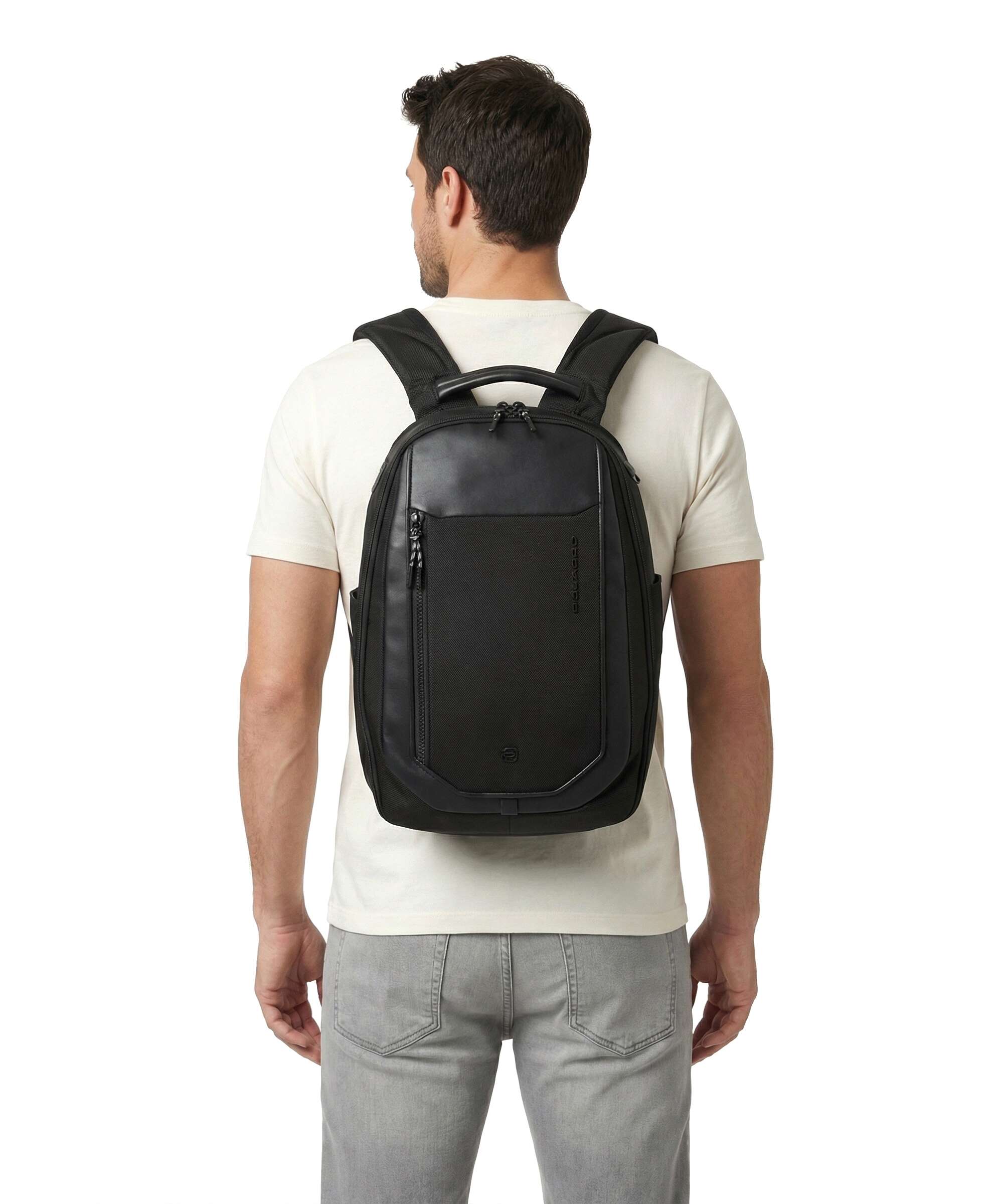 Piquadro Lyss Ryanair Travel backpack black - Image 4