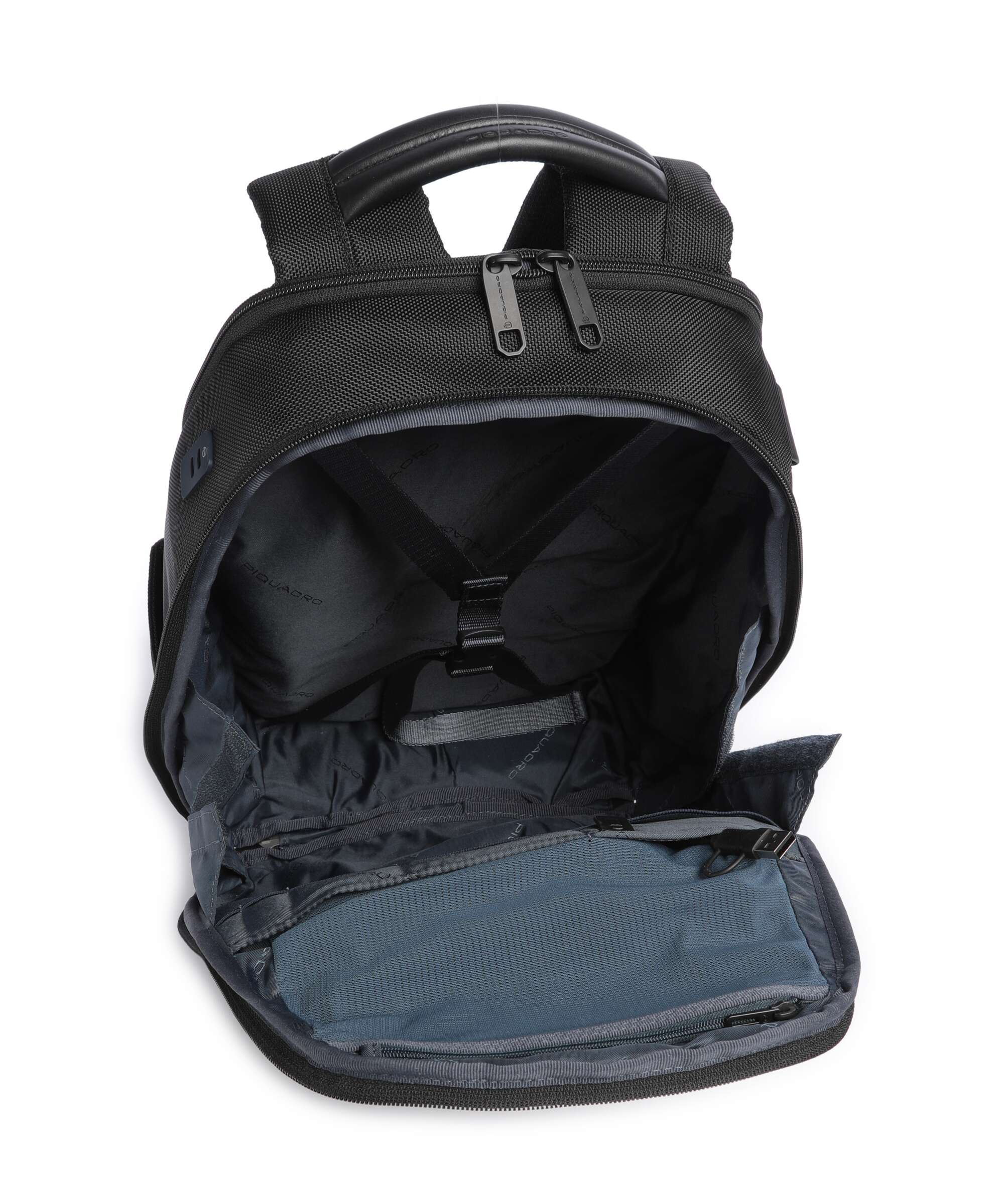 Piquadro Lyss Ryanair Travel backpack black - Image 7