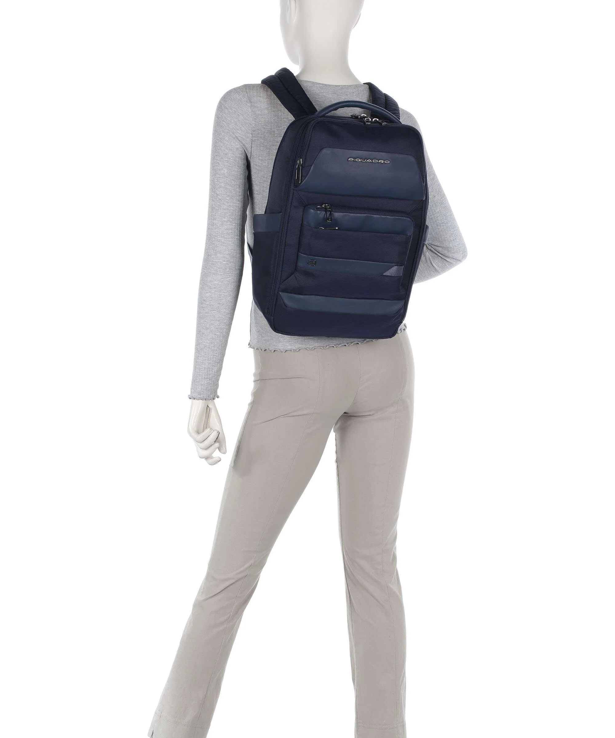 Piquadro Nevet Backpack blu notte - Image 3