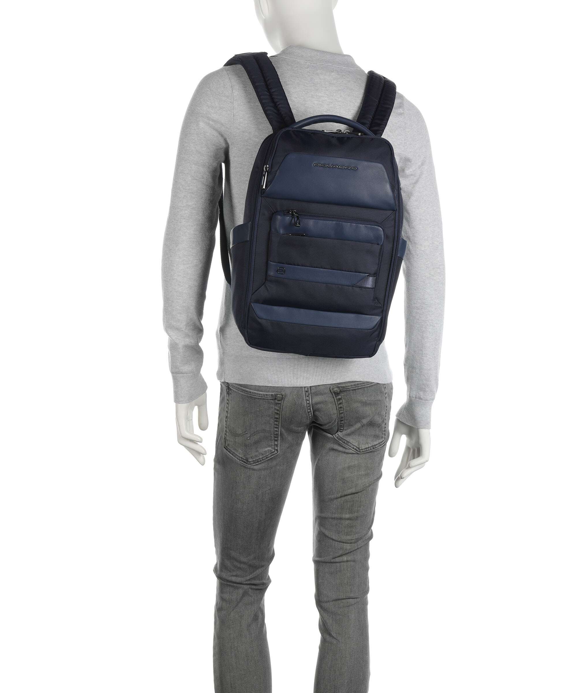 Piquadro Nevet Backpack blu notte - Image 4