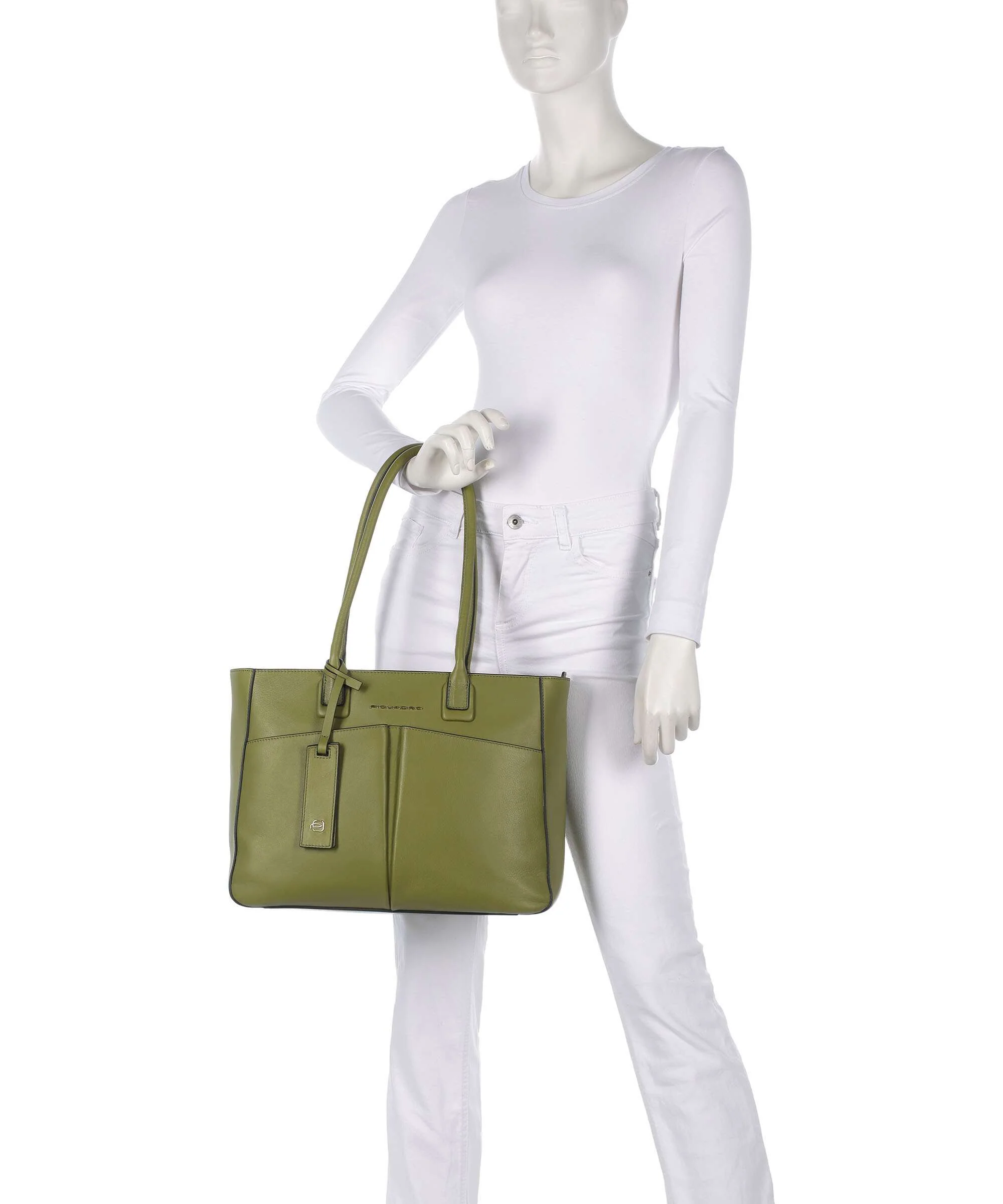 Piquadro Nevet Tote bag green - Image 3