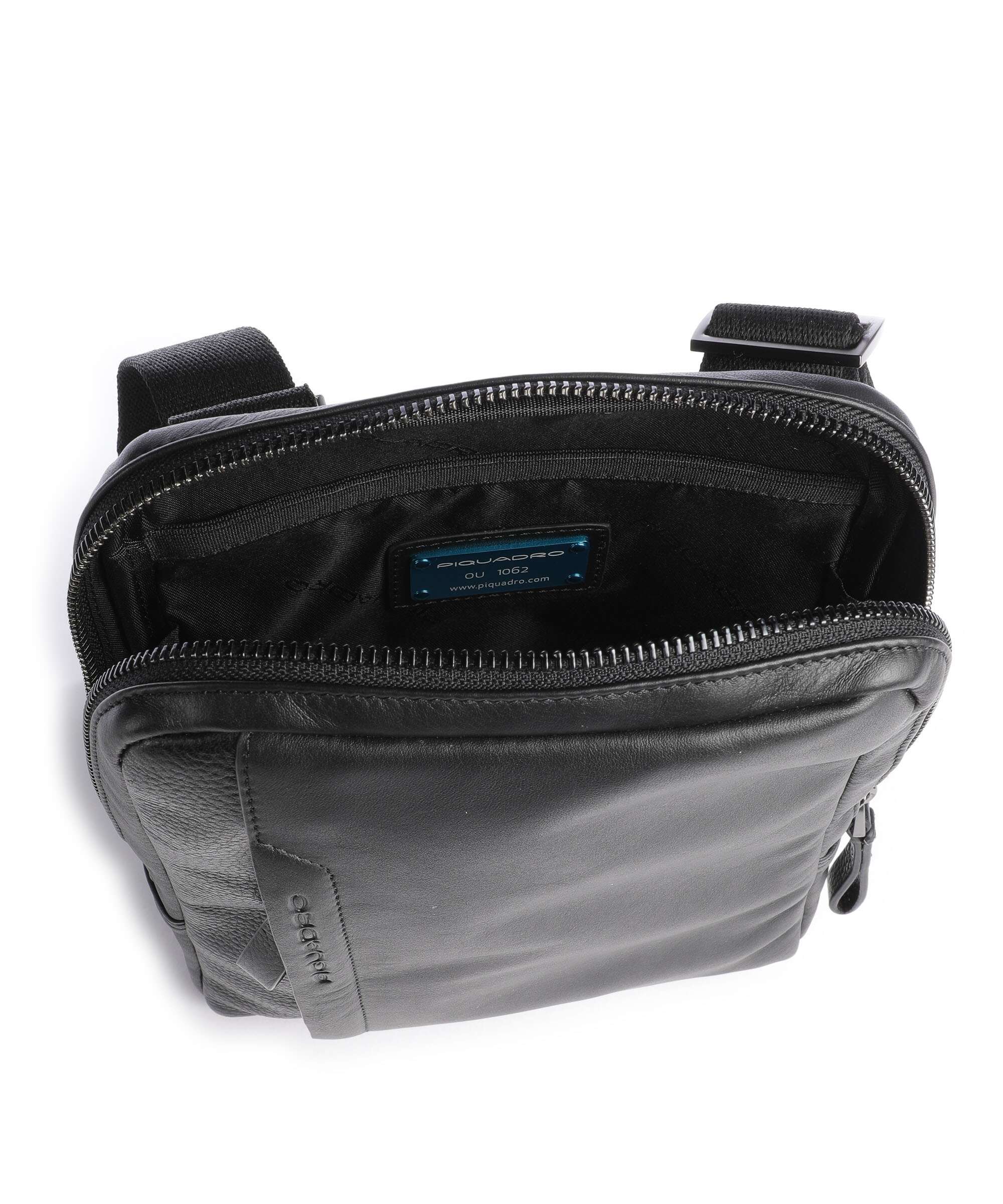 Piquadro Pan Crossbody bag black - Image 5