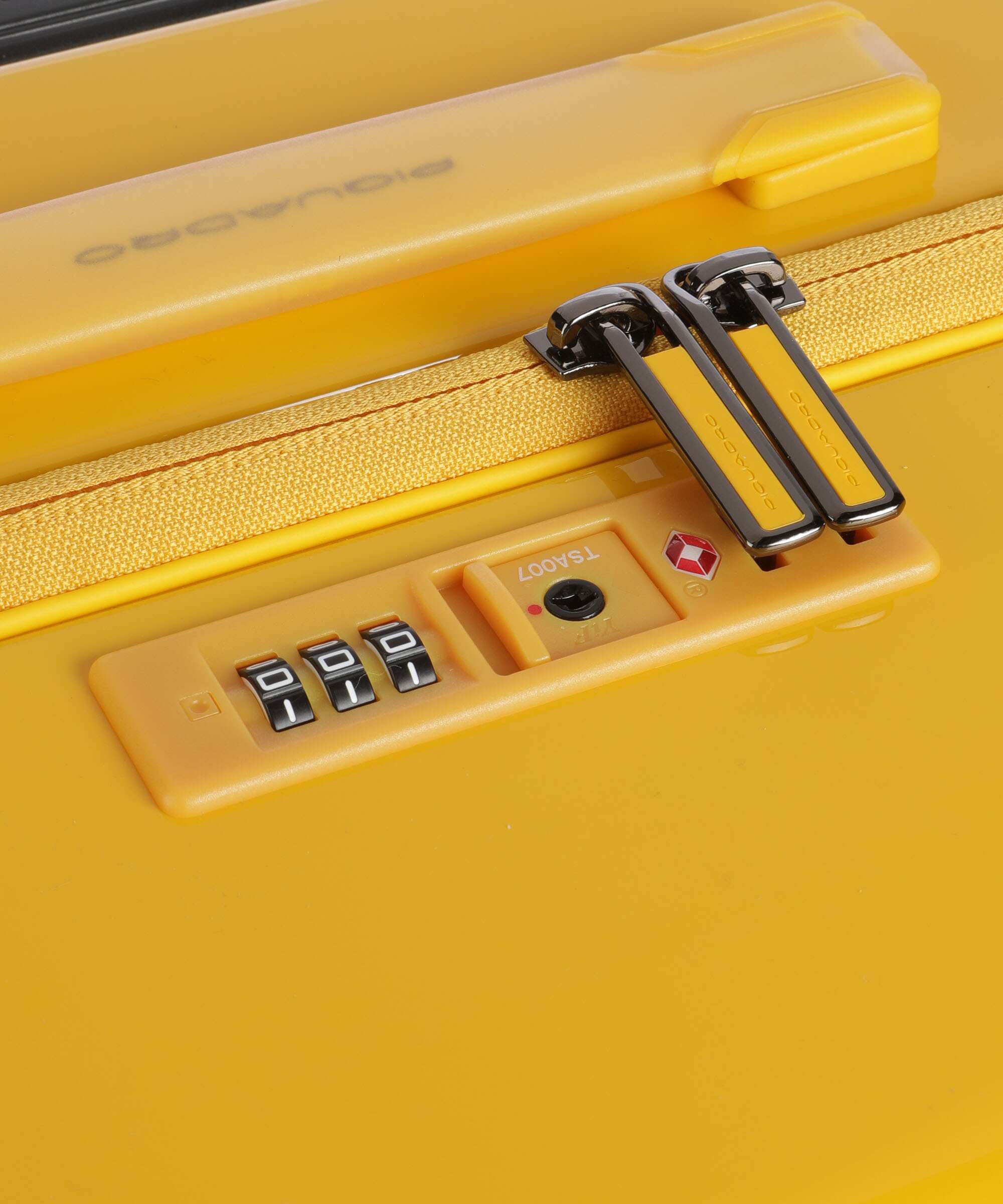 Piquadro POP Spinner (4 wheels) yellow - Image 4