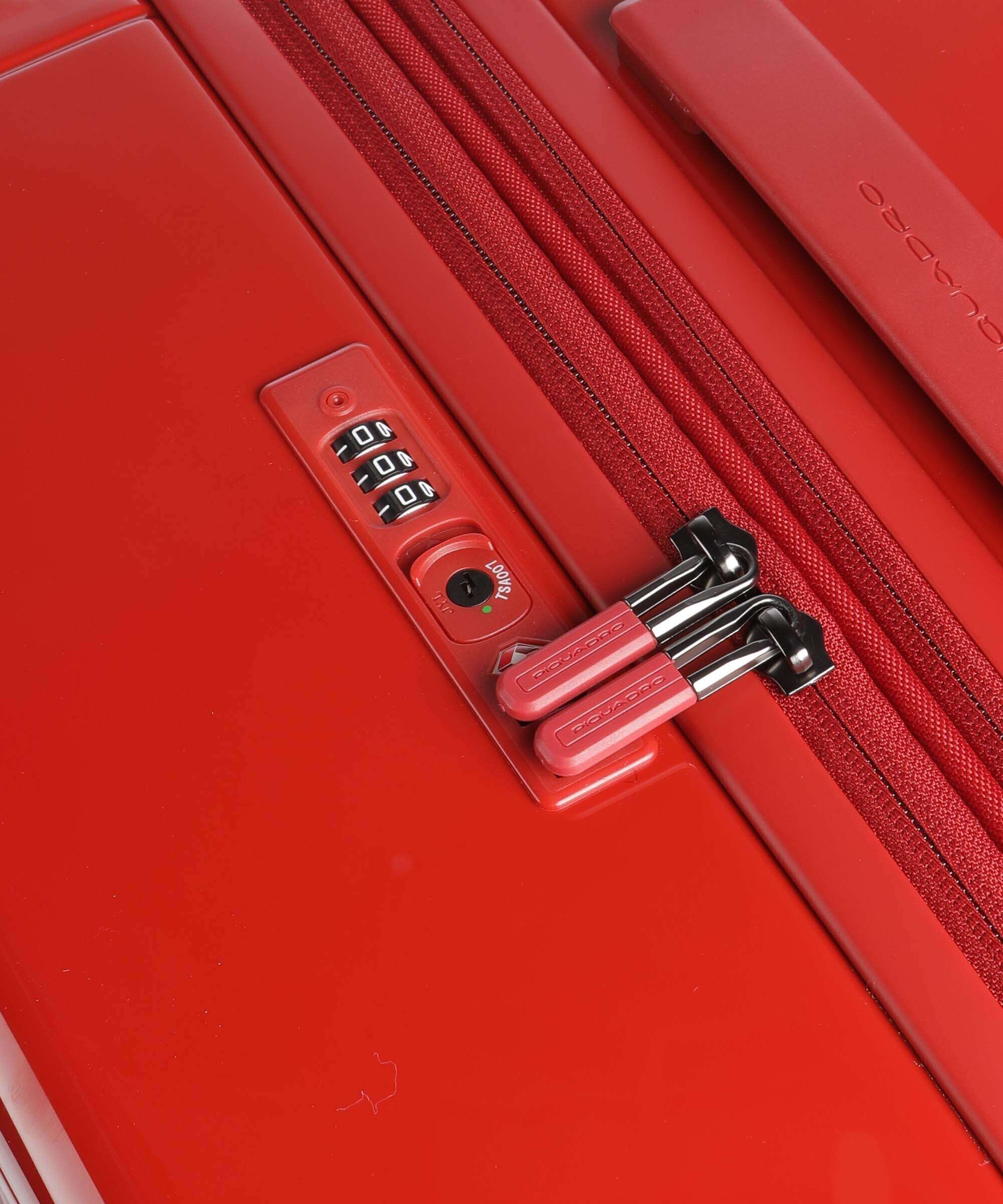 Piquadro PQ Light M Spinner (4 wheels) rosso - Image 3