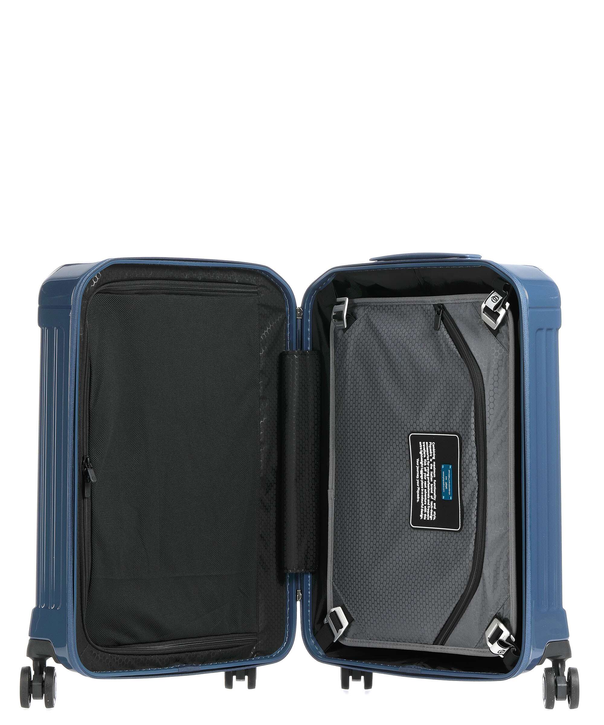 Piquadro PQ Light Spinner (4 wheels) blue - Image 5