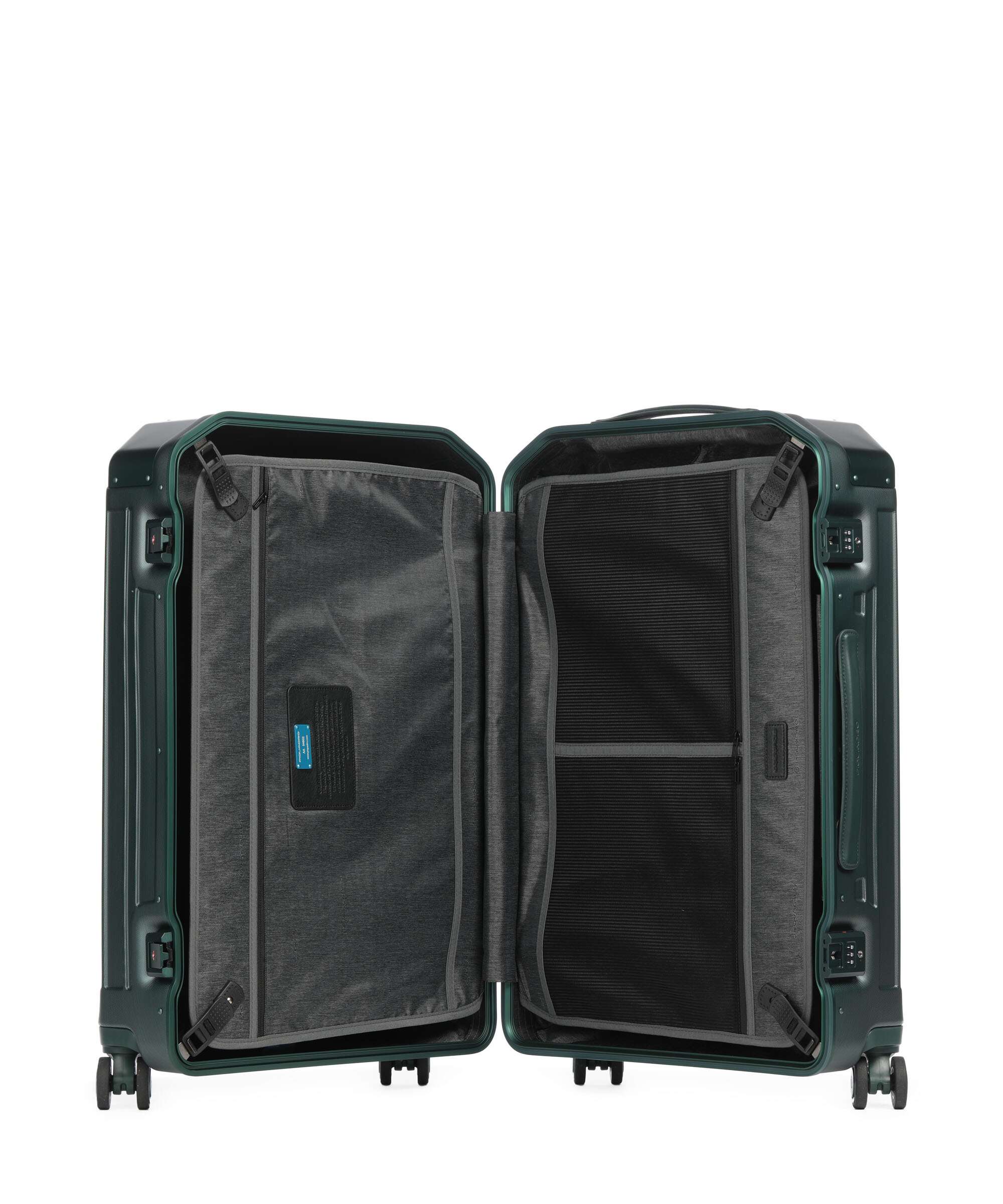 Piquadro PQLM Spinner (4 wheels) verde - Image 5