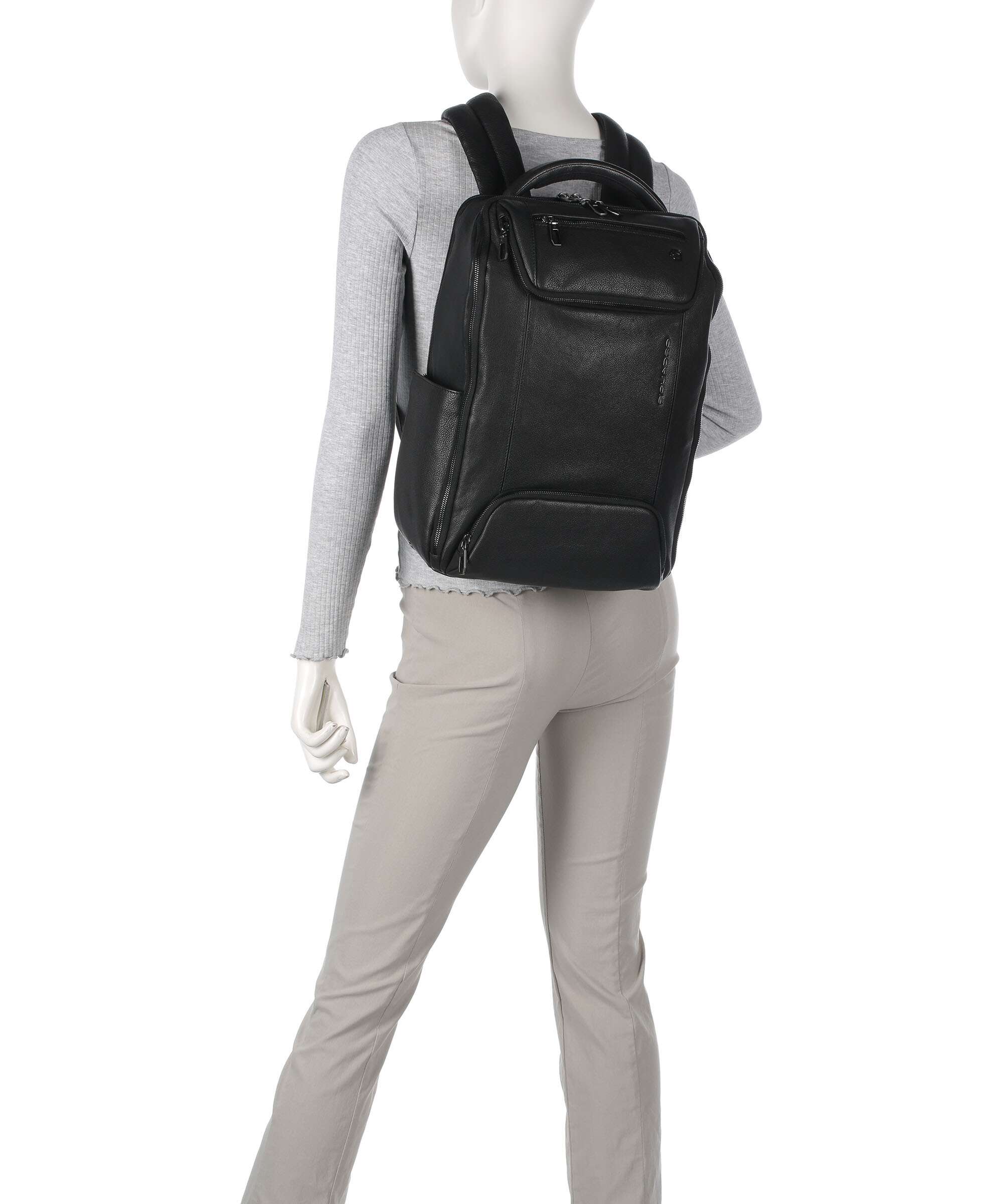 Piquadro S134 Backpack black - Image 3