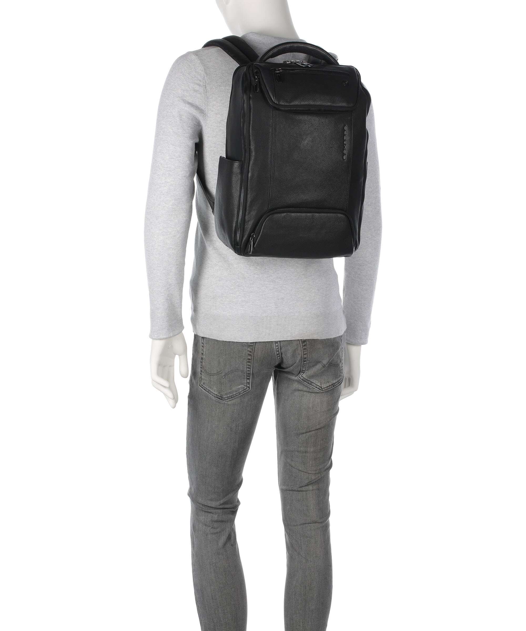 Piquadro S134 Backpack black - Image 4