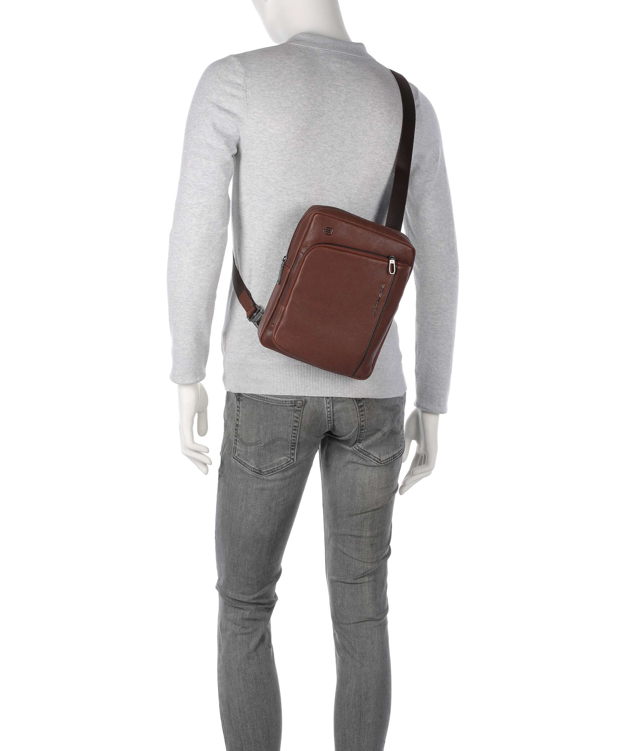 Piquadro S134 Crossbody bag brown - Image 4