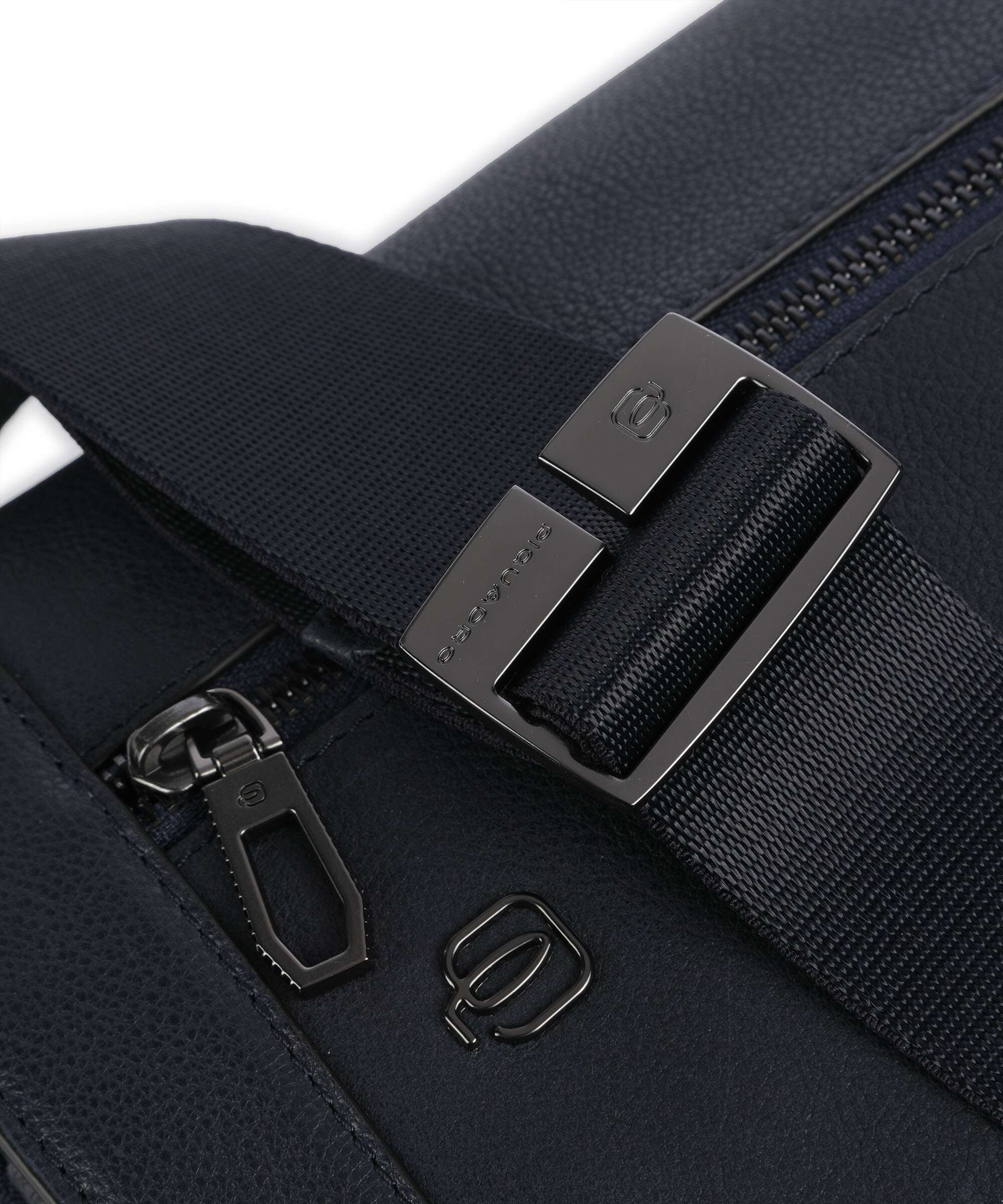 Piquadro S134 Messenger bag blue - Image 4