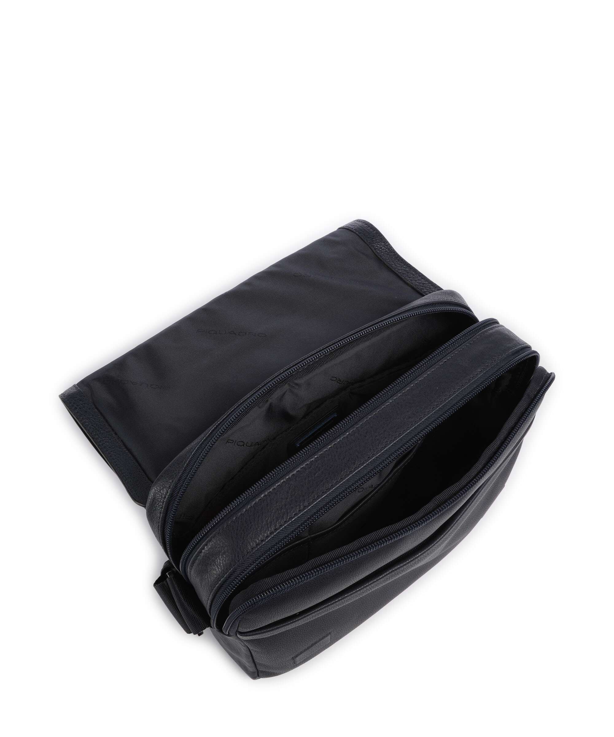 Piquadro S134 Messenger bag blue - Image 6