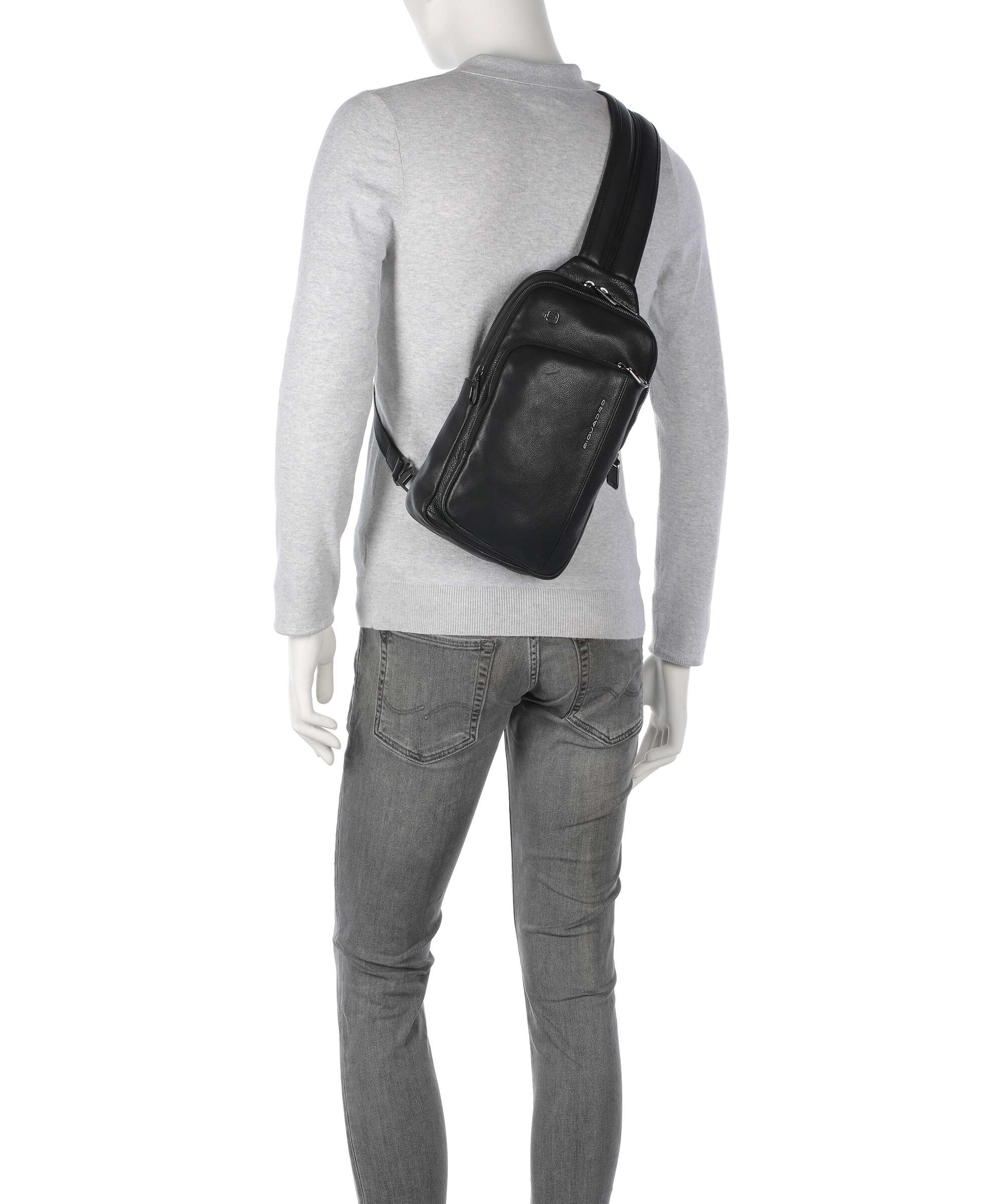 Piquadro S134 Sling bag black - Image 4
