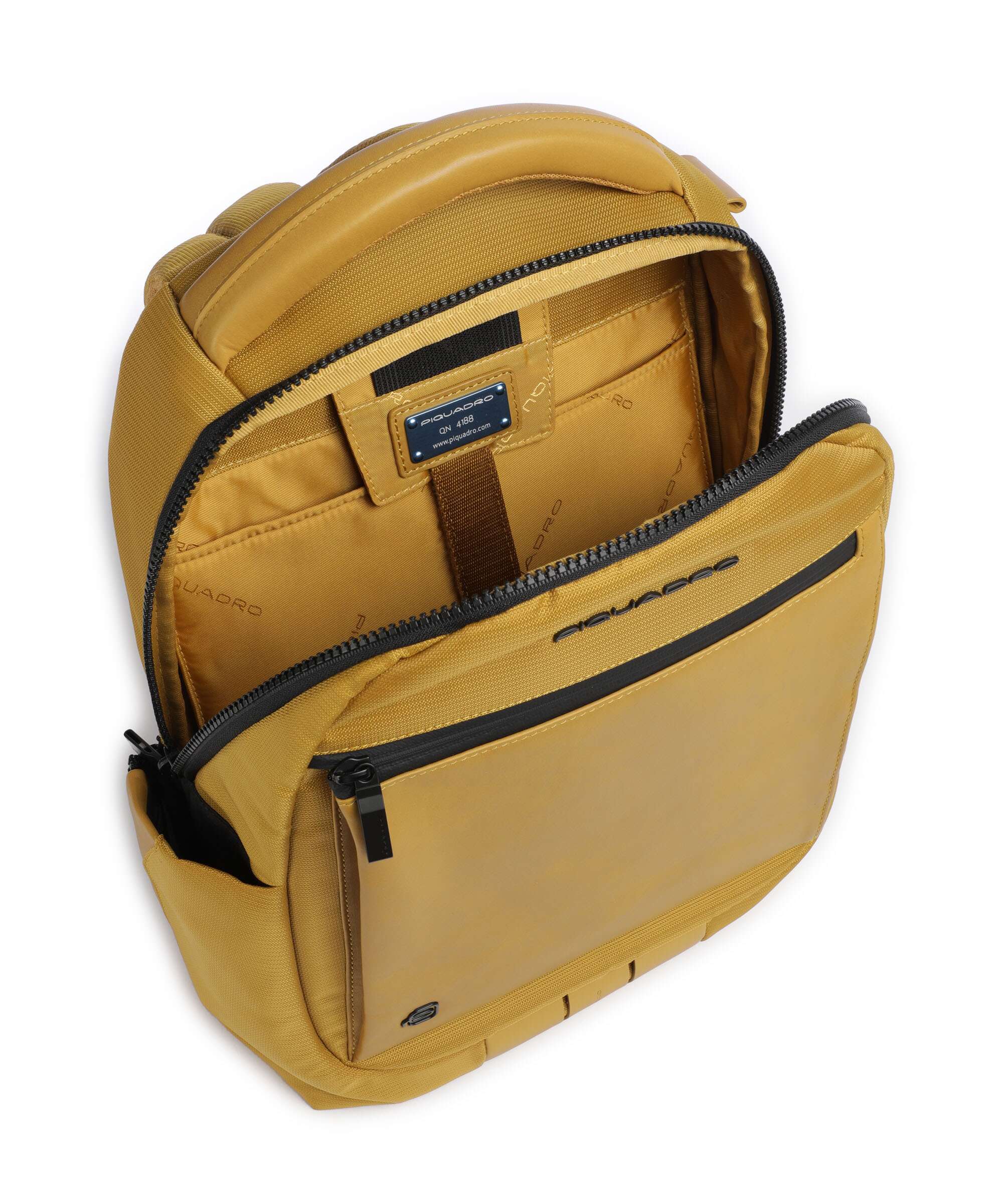 Piquadro S136 Backpack yellow - Image 5
