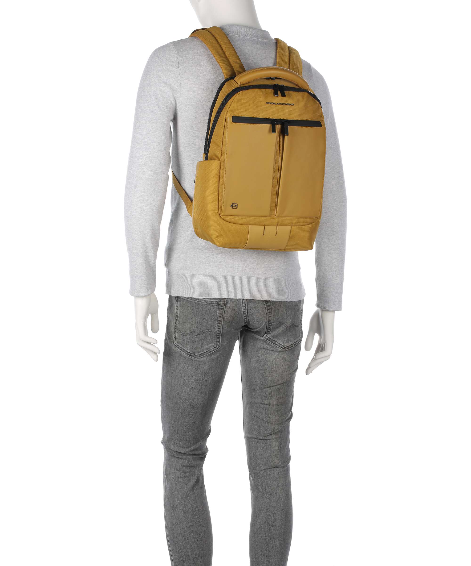 Piquadro S136 Backpack yellow - Image 3