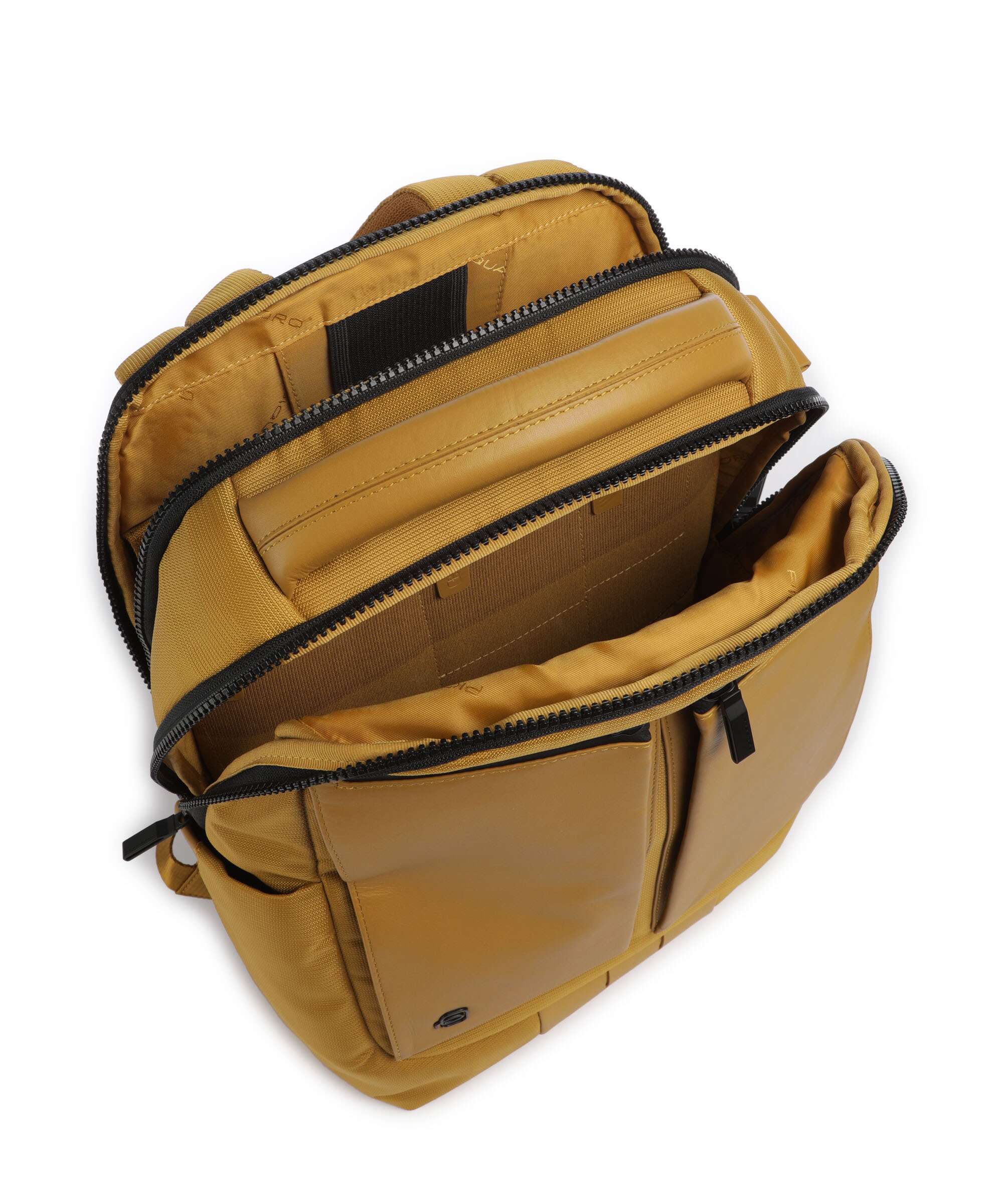 Piquadro S136 Backpack yellow - Image 5