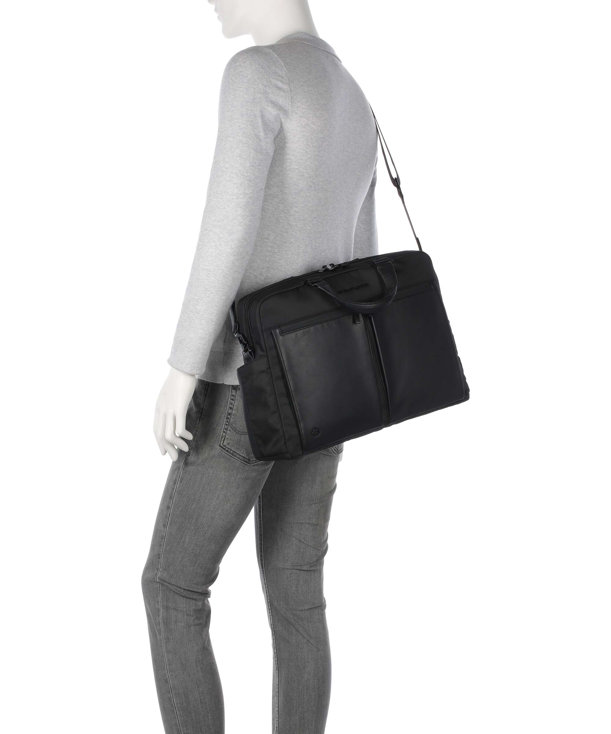 Piquadro S136 Briefcase black - Image 3