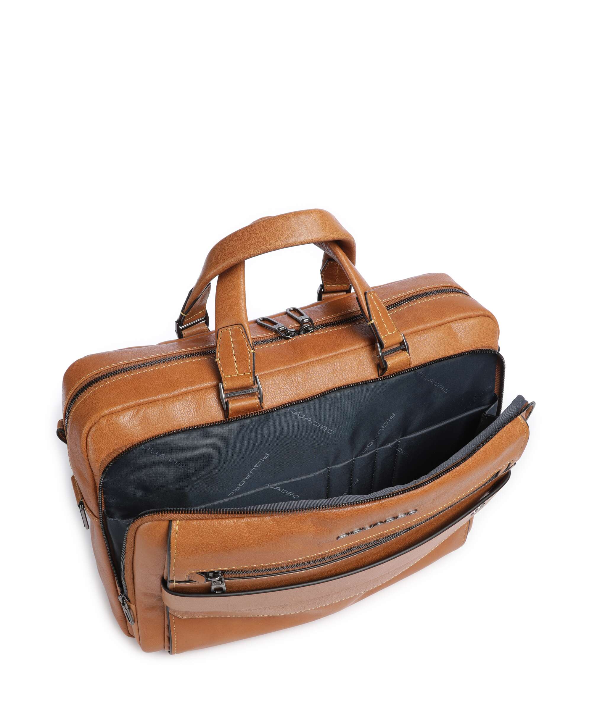 Piquadro Solm Briefcase beige - Image 6