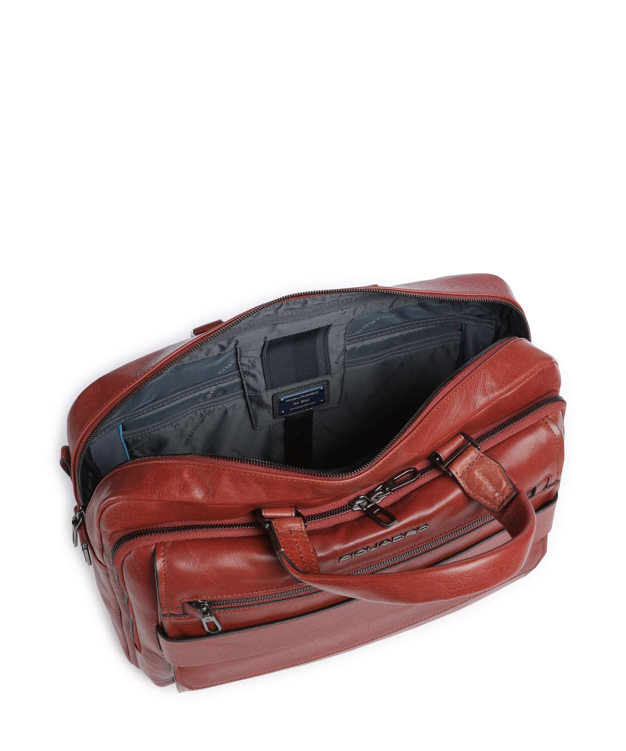 Piquadro Solm Briefcase cuoio - Image 7