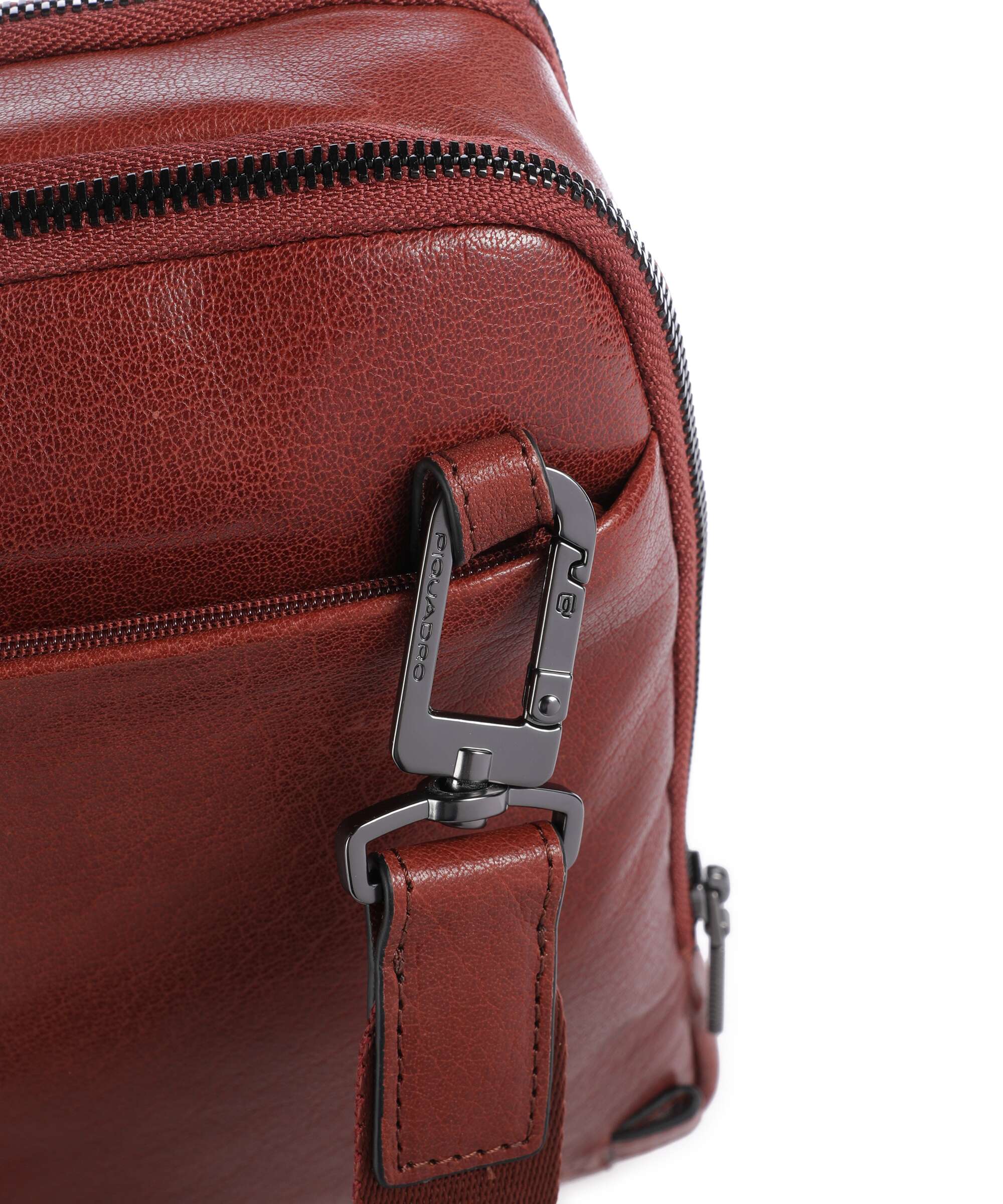 Piquadro Solm Crossbody bag cuoio - Image 4