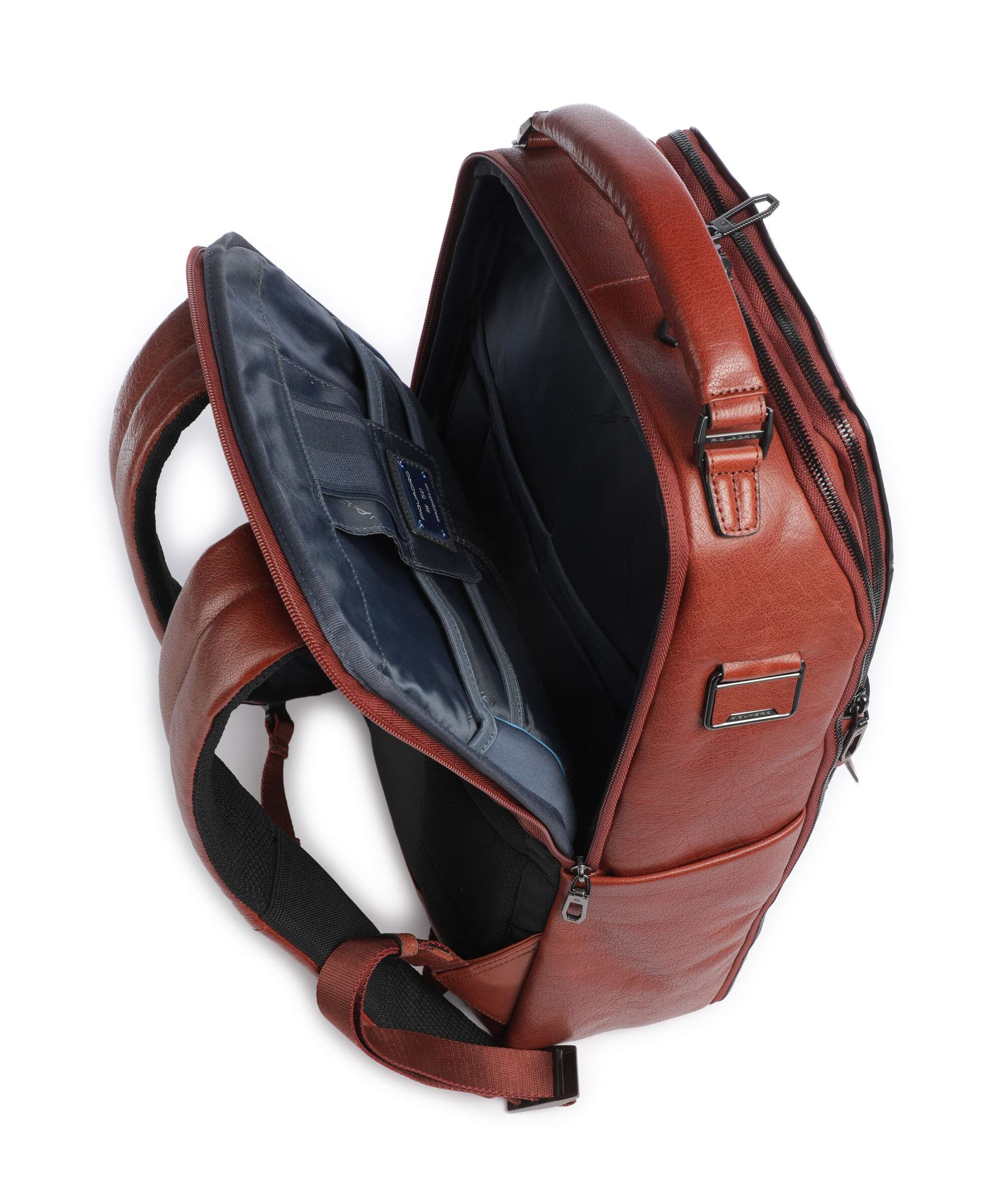 Piquadro Solm Laptop backpack cuoio - Image 4