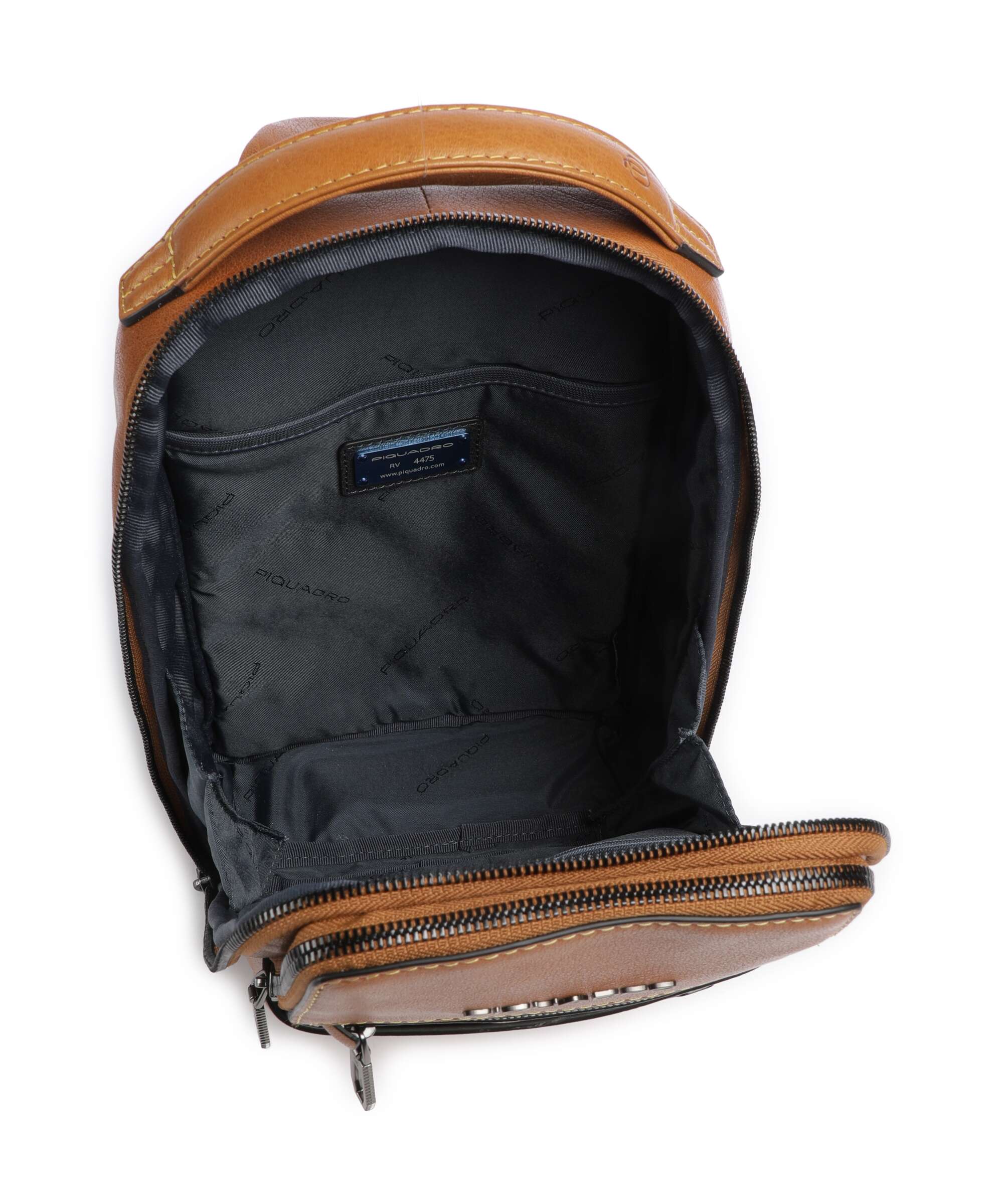 Piquadro Solm Sling bag beige - Image 5