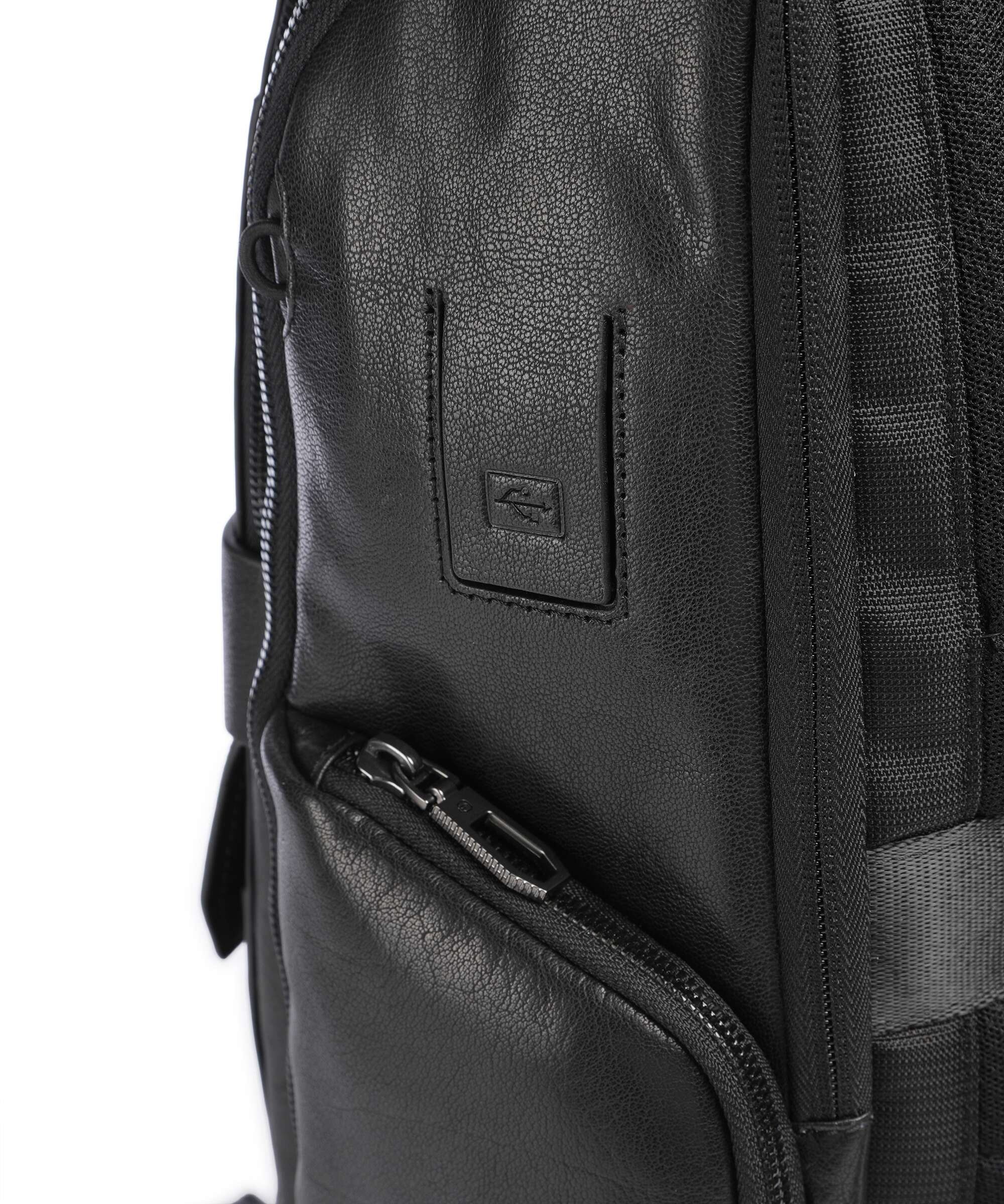 Piquadro Solm Travel backpack black - Image 4