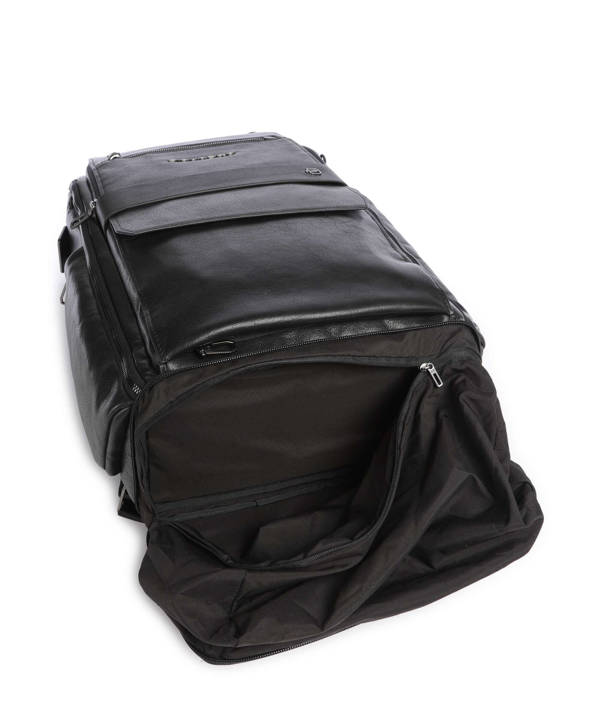 Piquadro Solm Travel backpack black - Image 5