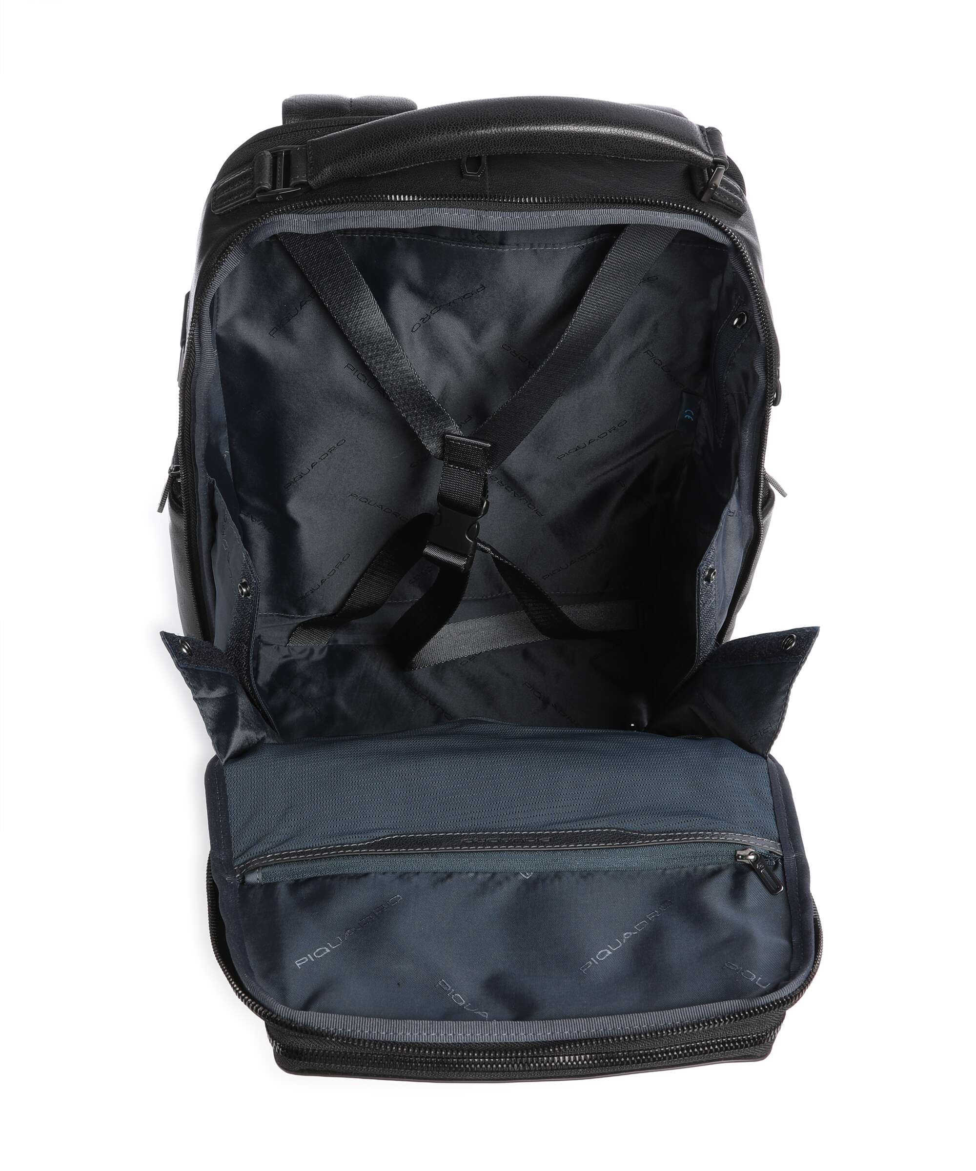 Piquadro Solm Travel backpack black - Image 7