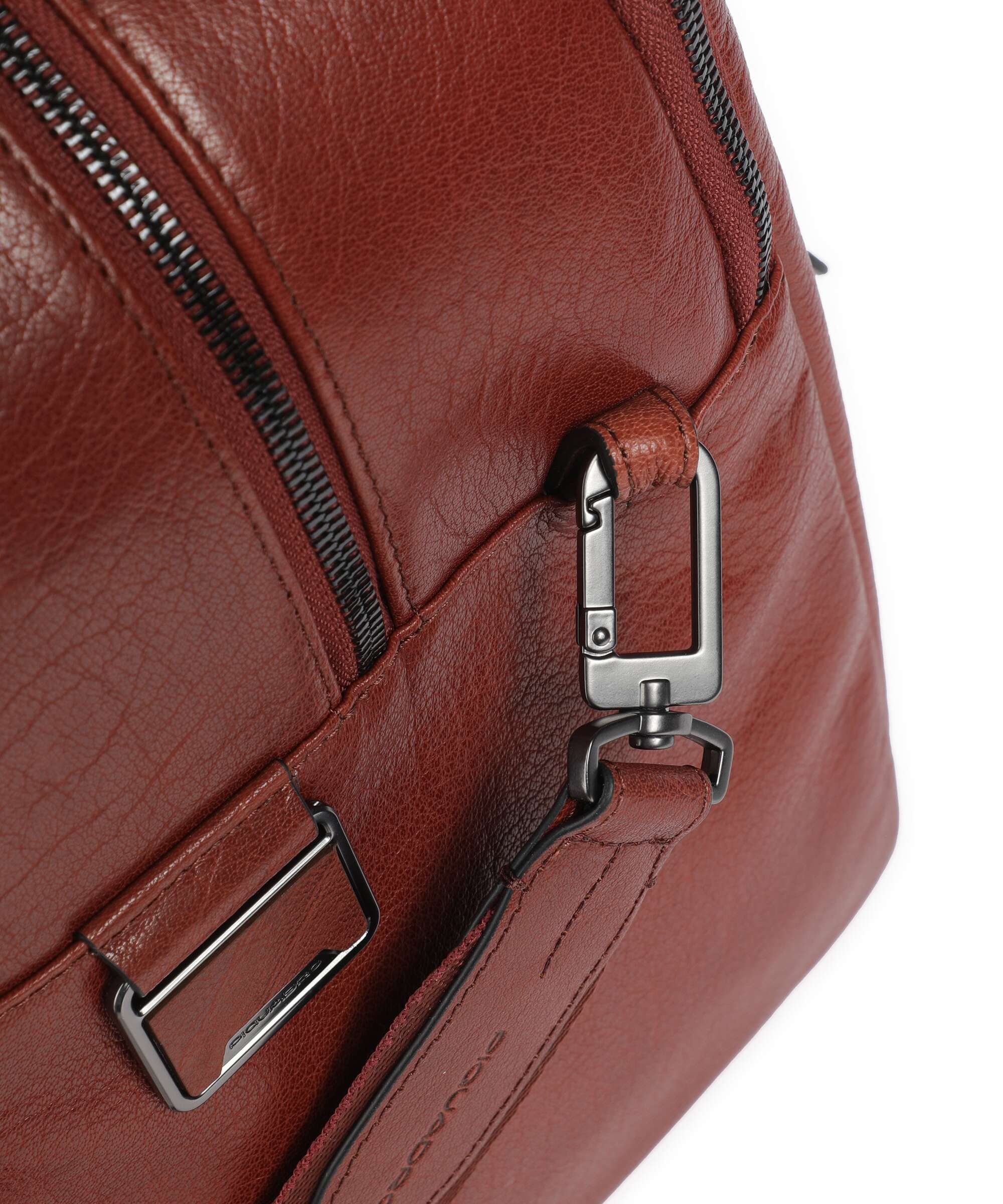 Piquadro Solm Weekend bag cuoio - Image 3