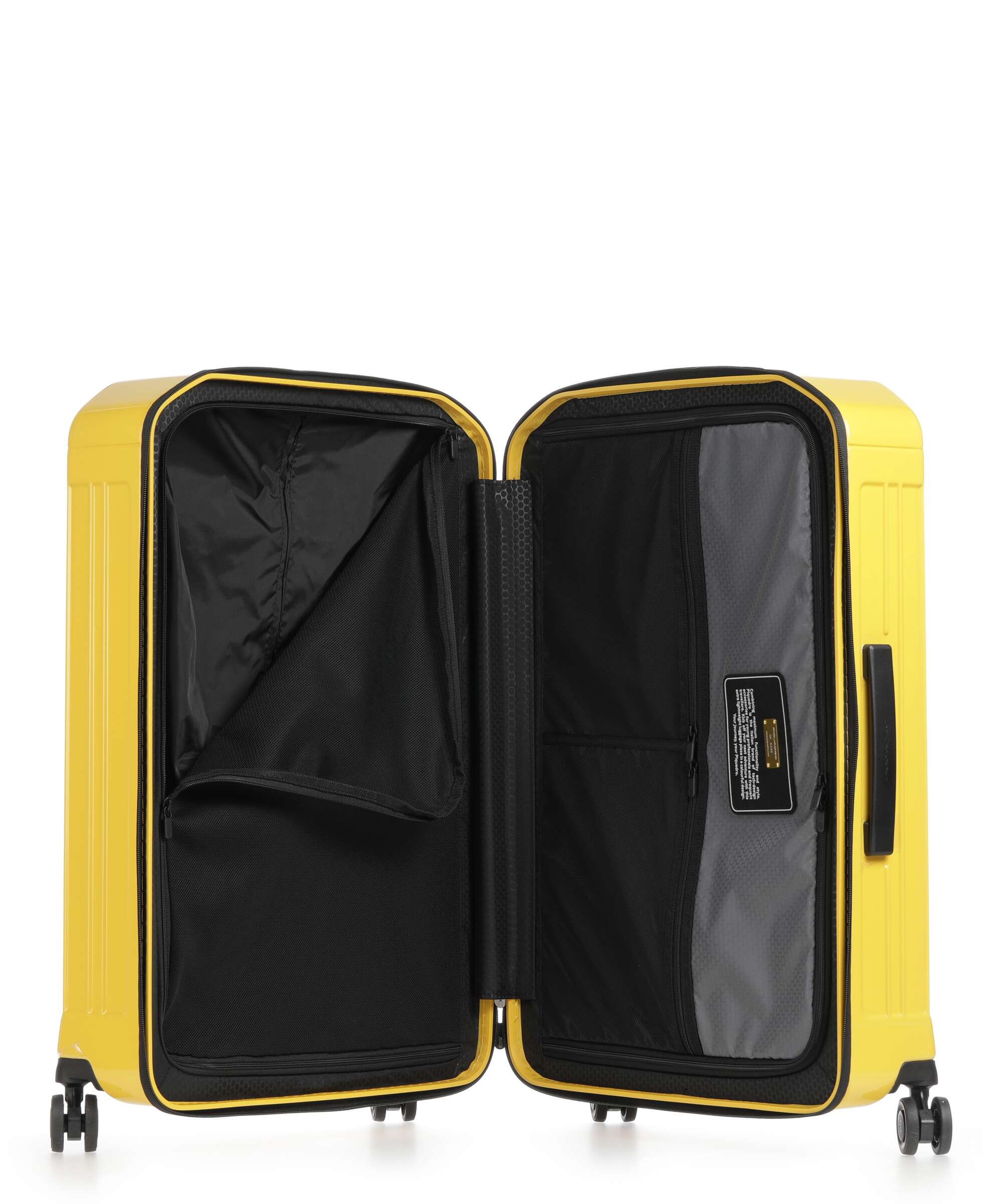 Piquadro Spinner (4 wheels) lemon yellow - Image 5