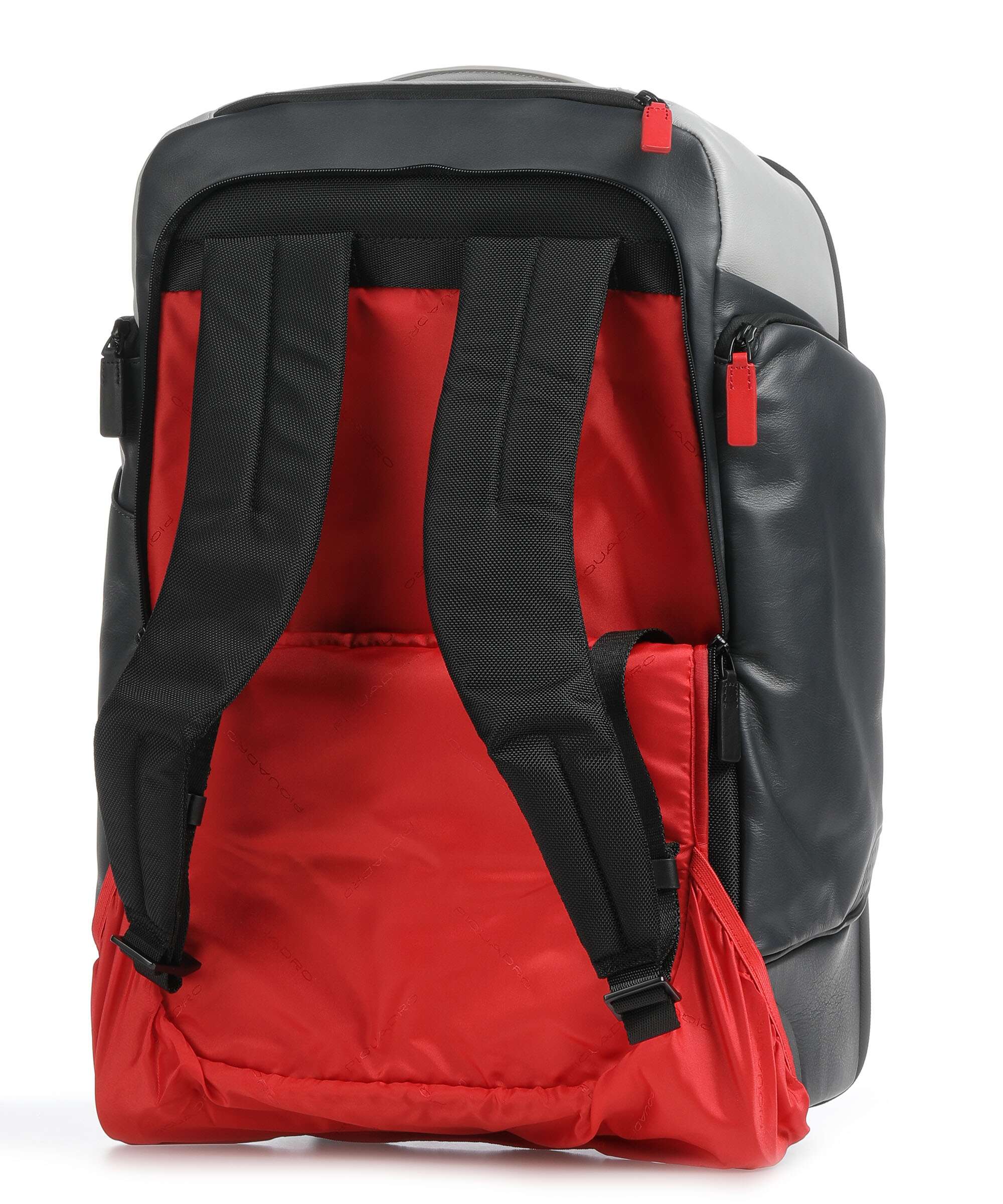 Piquadro Urban Backpack with wheels graphite/black - Image 3