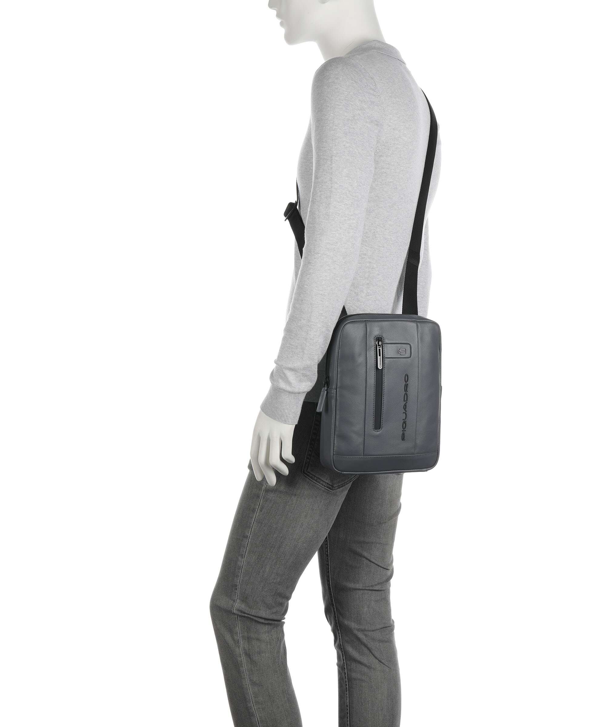 Piquadro Urban Crossbody bag grigio - Image 3