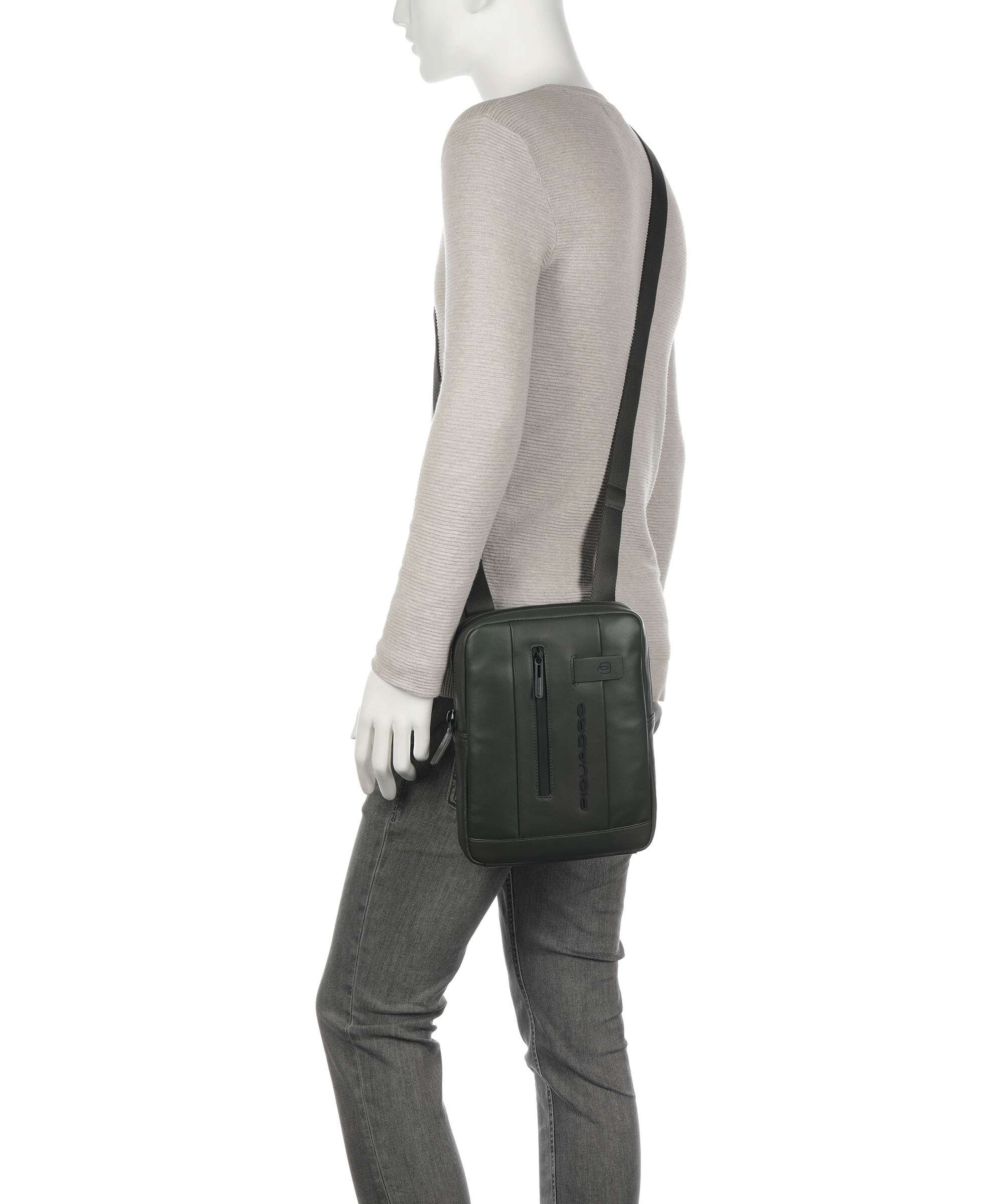 Piquadro Urban Crossbody bag forest green - Image 3