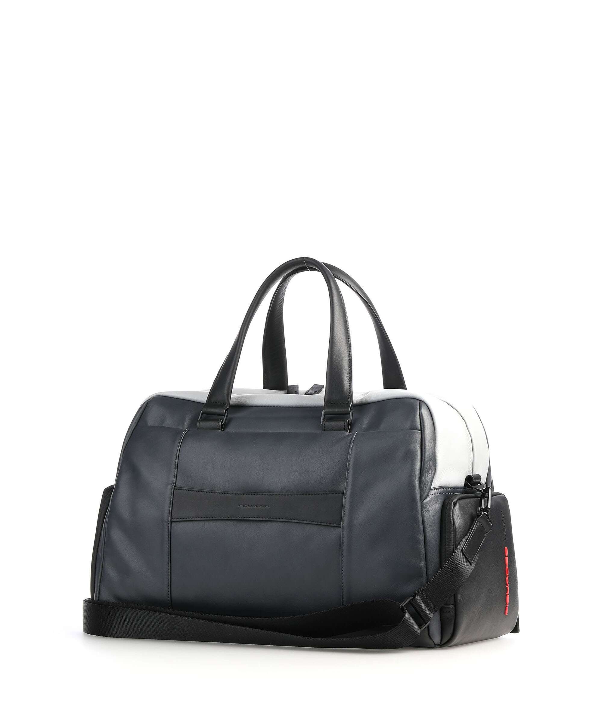 Piquadro Urban Weekend bag grey/black - Image 2