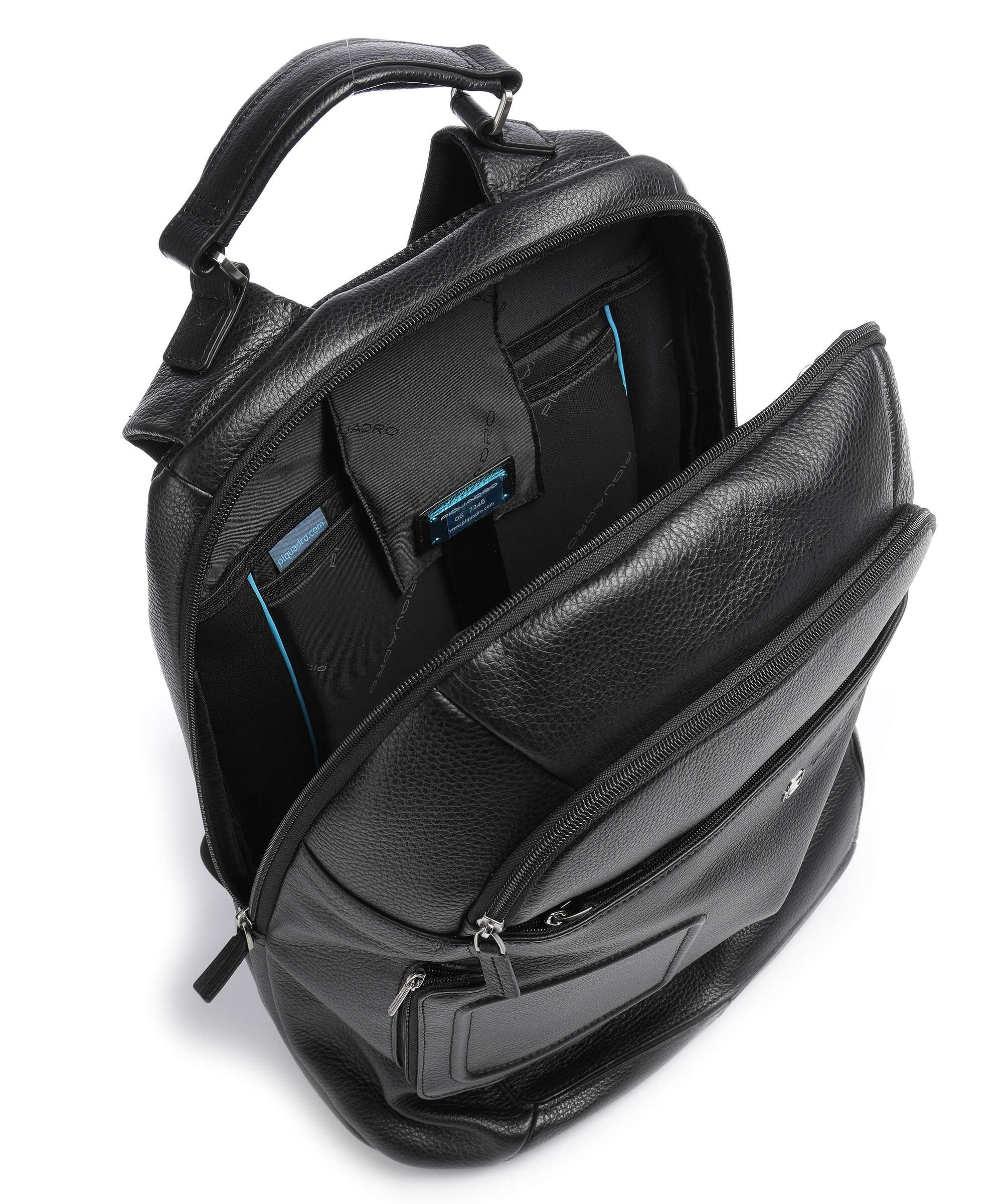 Piquadro Vibe Laptop backpack black - Image 5