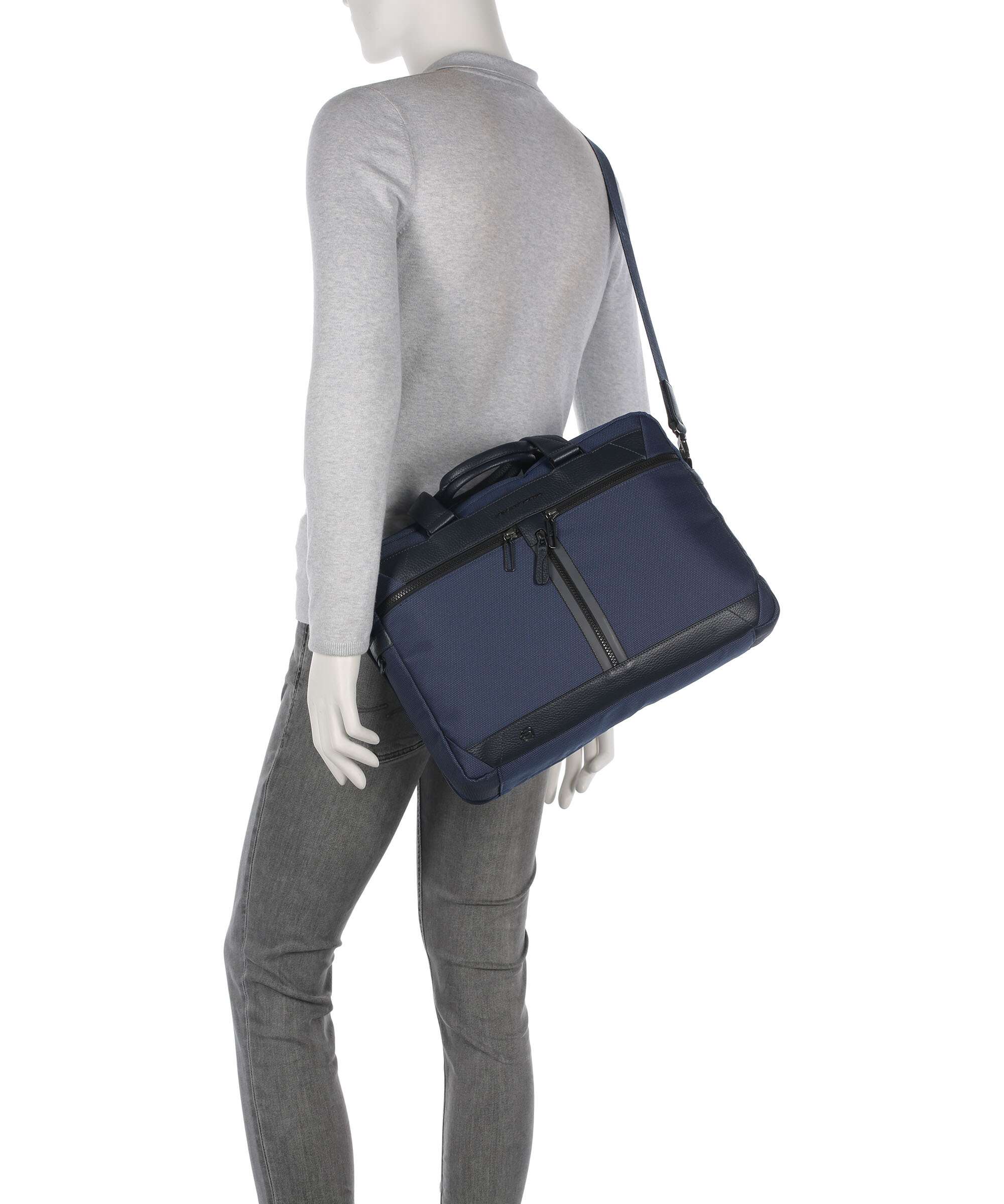 Piquadro W109 Briefcase blu - Image 4