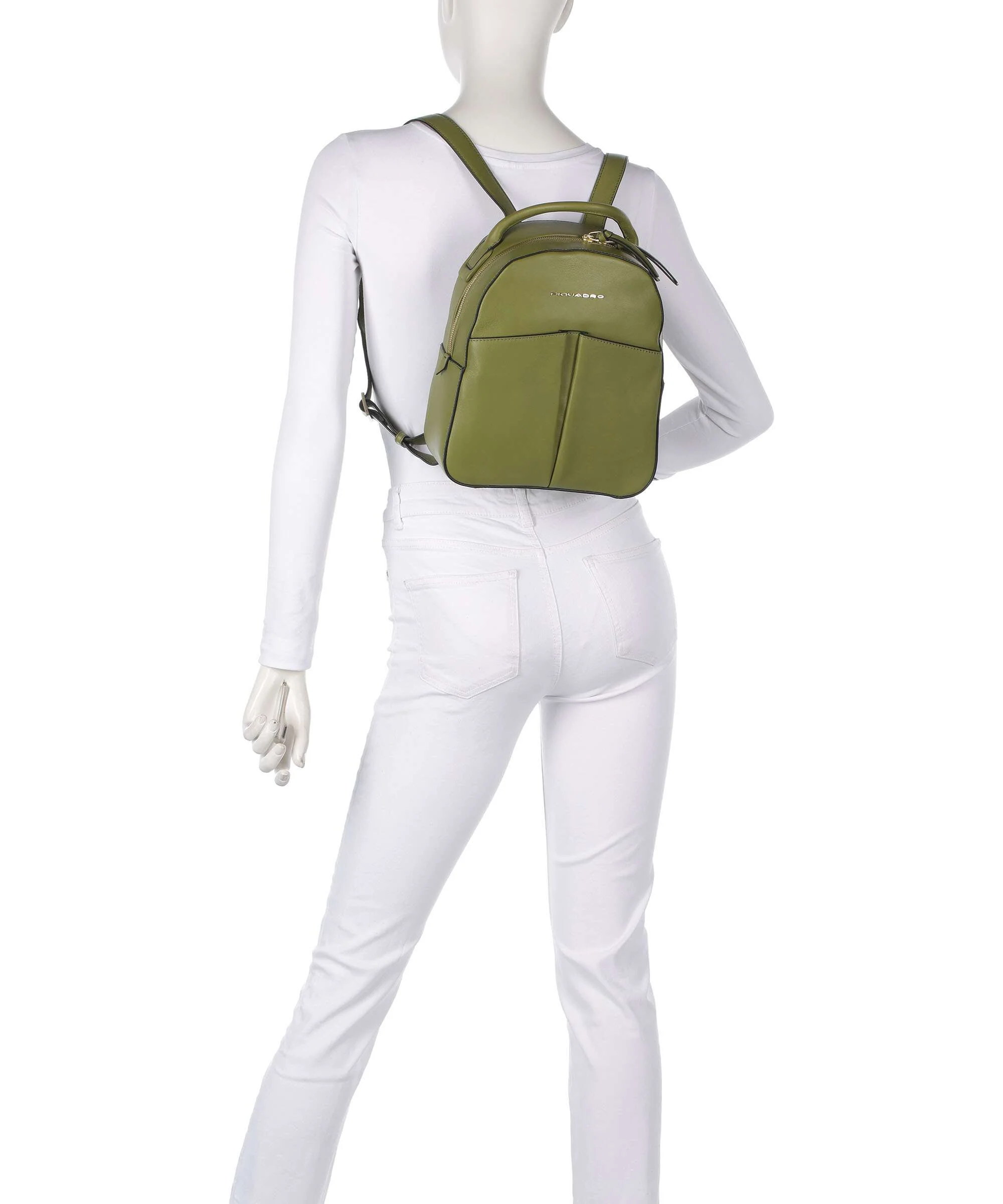 Piquadro W134 Backpack green - Image 3