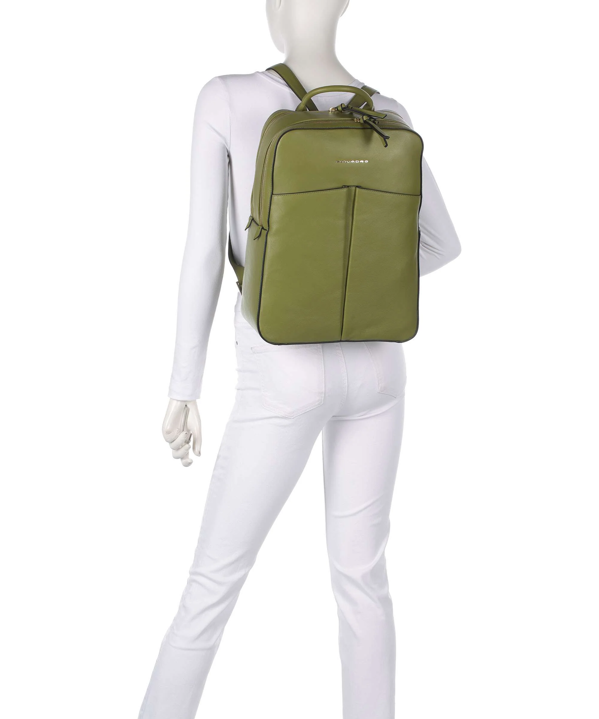 Piquadro W134 Backpack green - Image 3