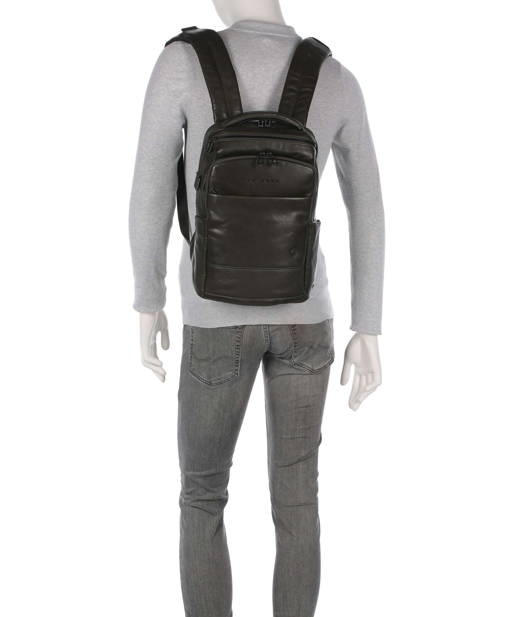 Piquadro W136 Backpack verde - Image 4