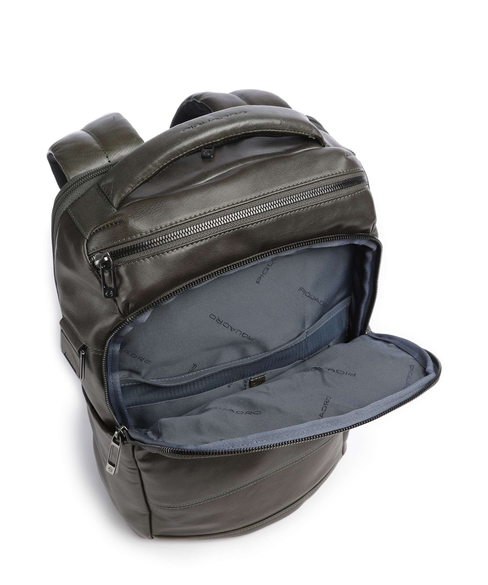 Piquadro W136 Backpack verde - Image 7