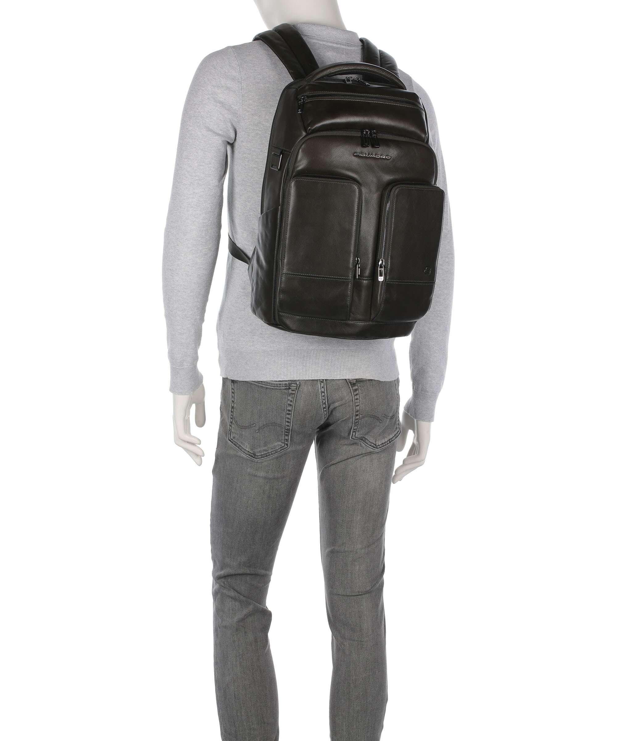 Piquadro W136 Backpack verde - Image 3