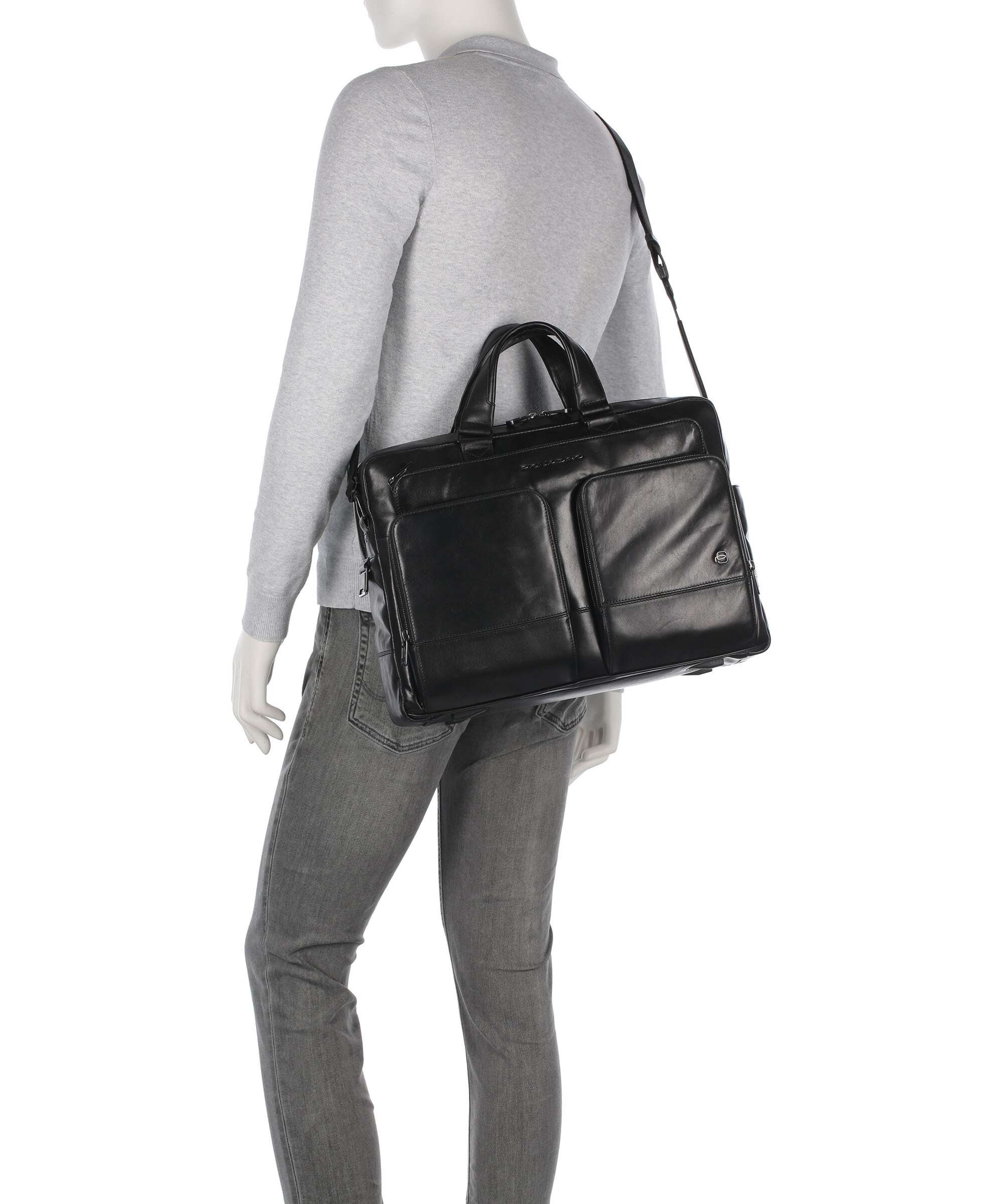 Piquadro W136 Briefcase nero - Image 3
