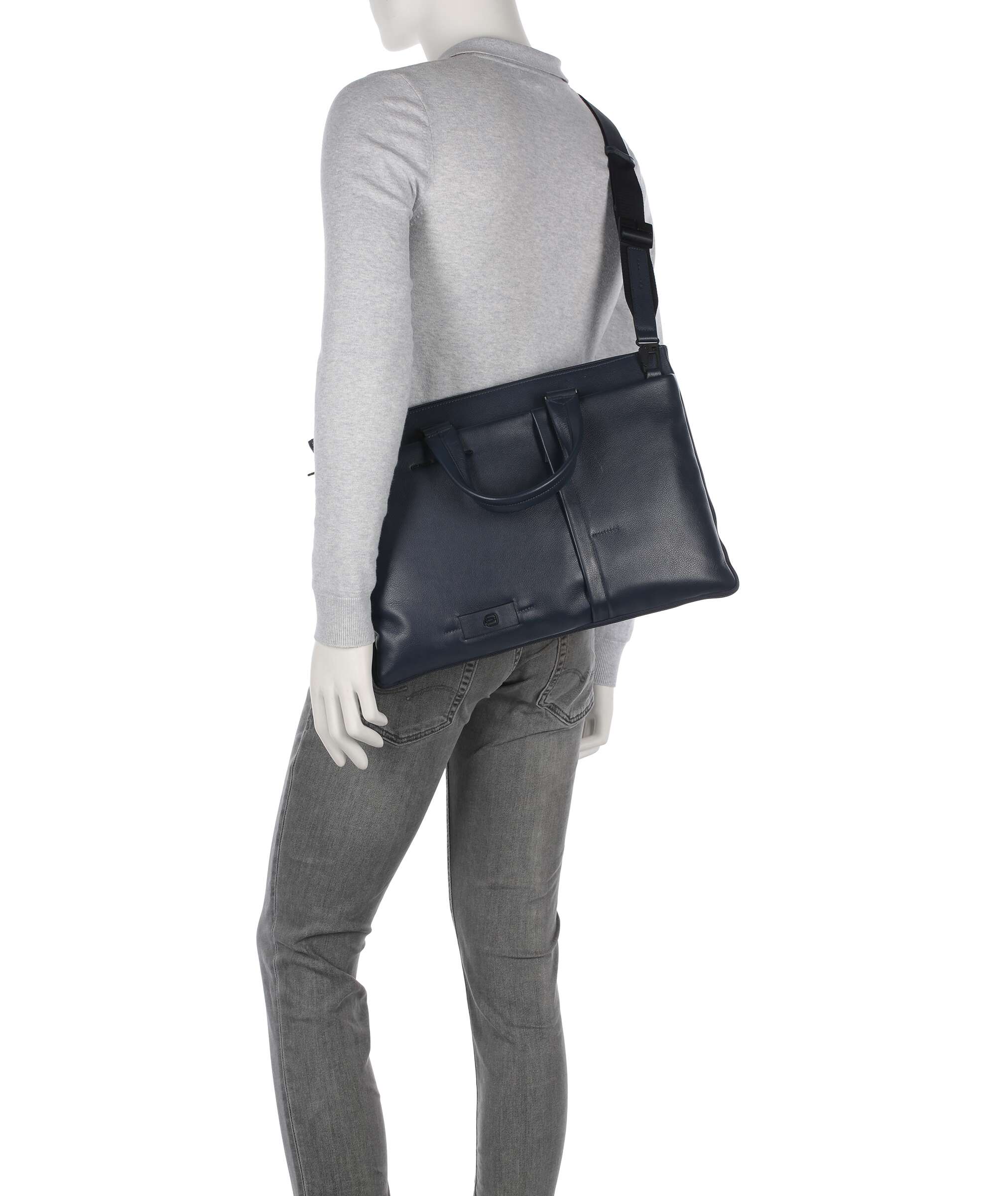 Piquadro W137 Briefcase blu - Image 4