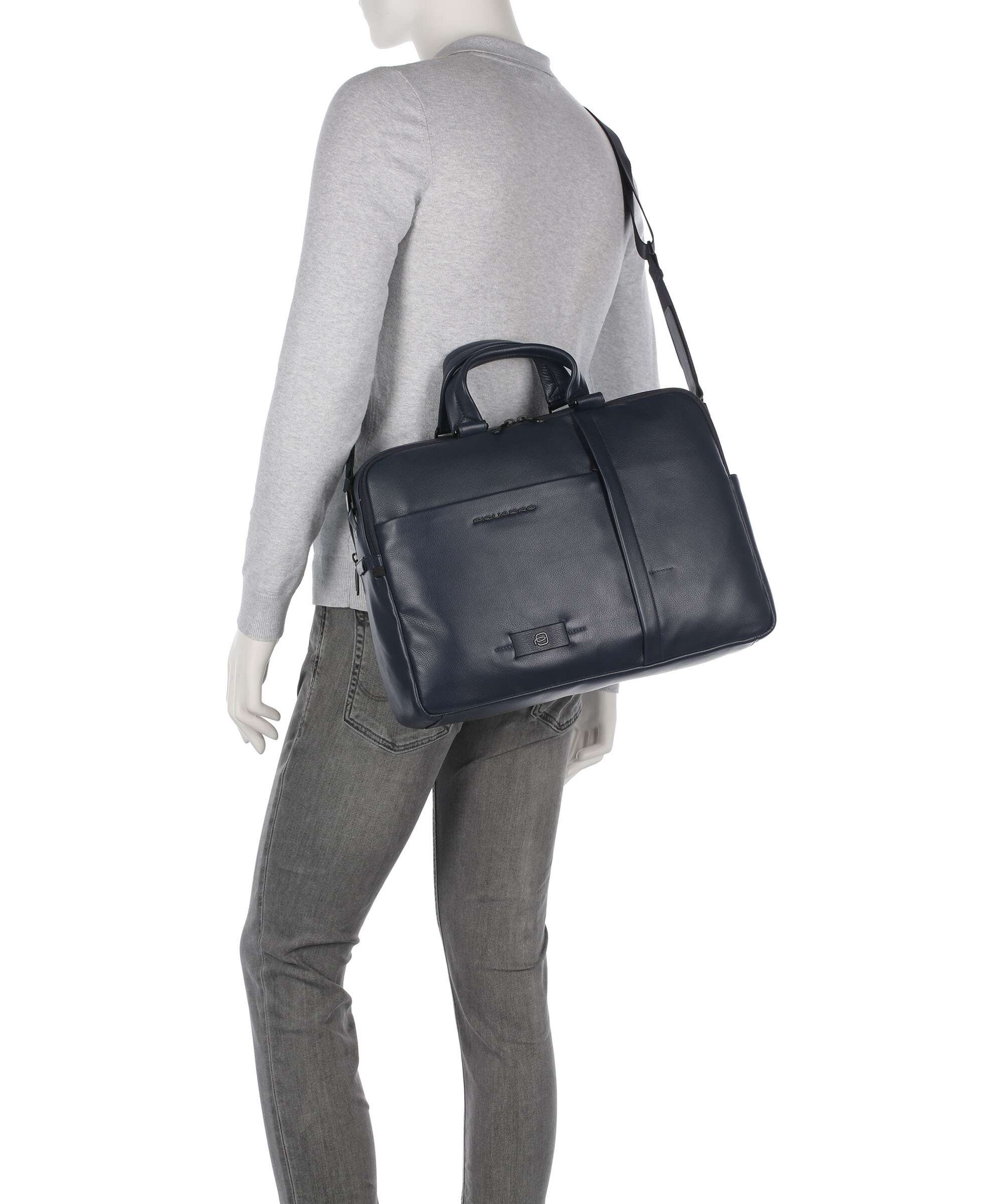 Piquadro W137 Briefcase blu - Image 3