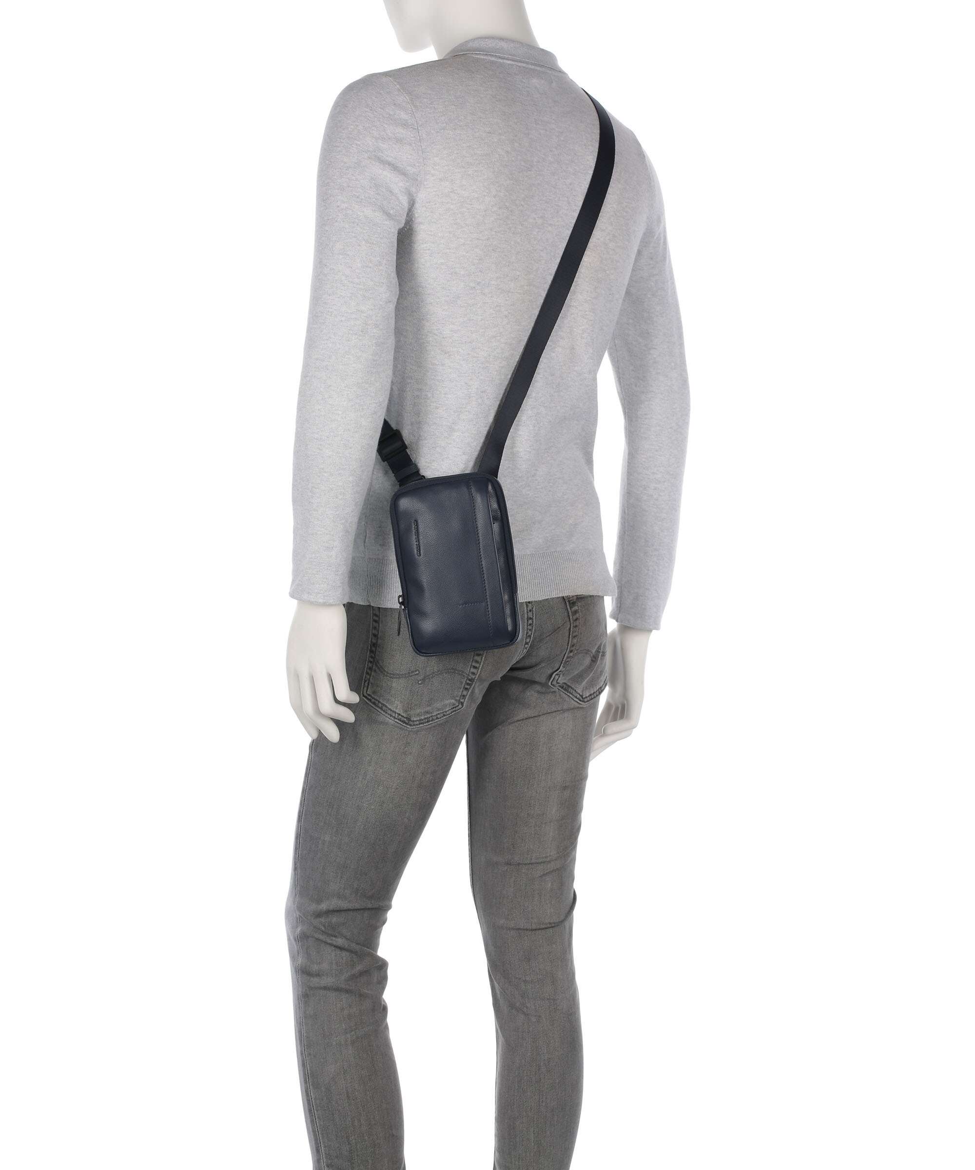 Piquadro W137 Crossbody bag blu - Image 4