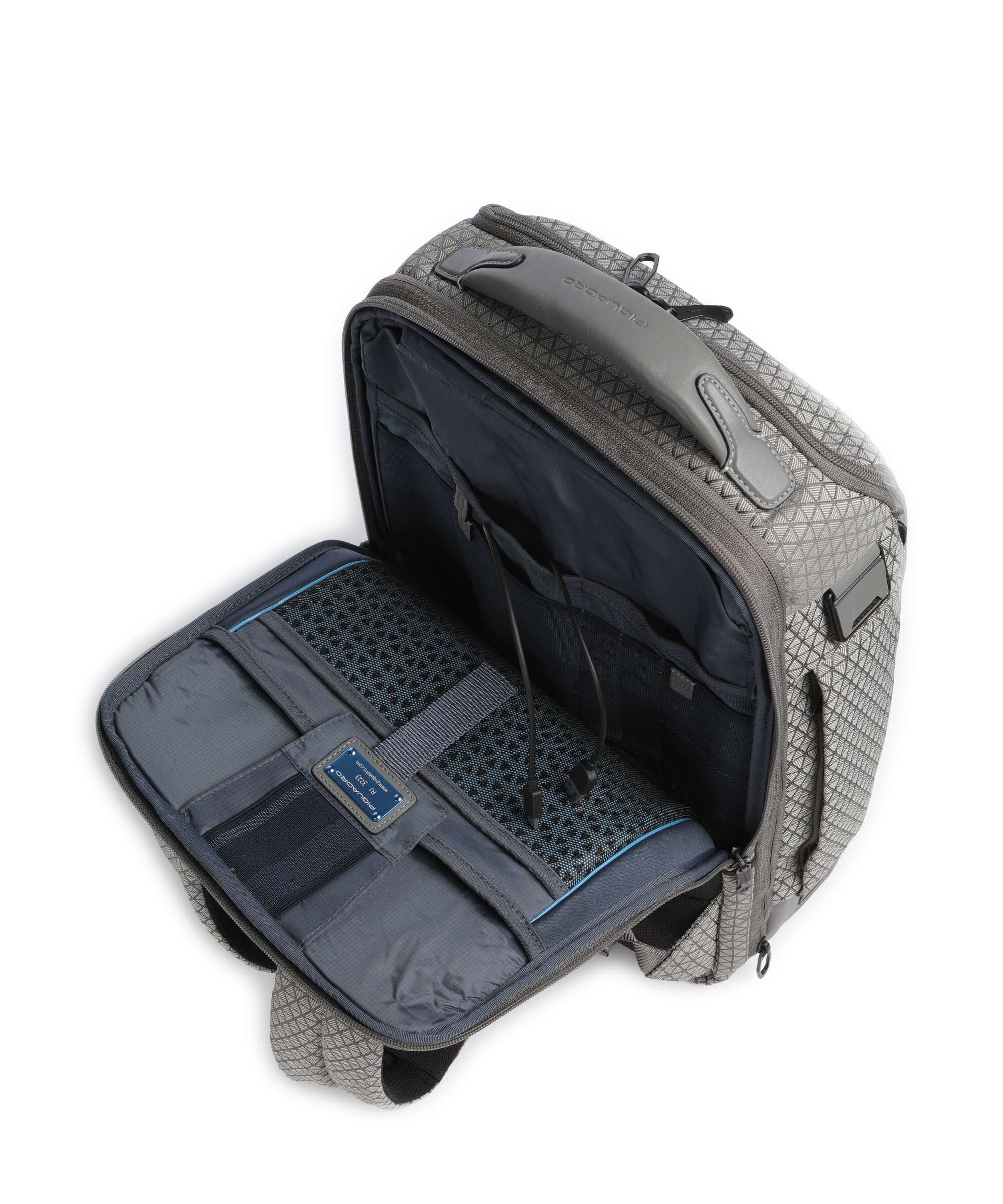 Piquadro W139 Backpack grigio - Image 5