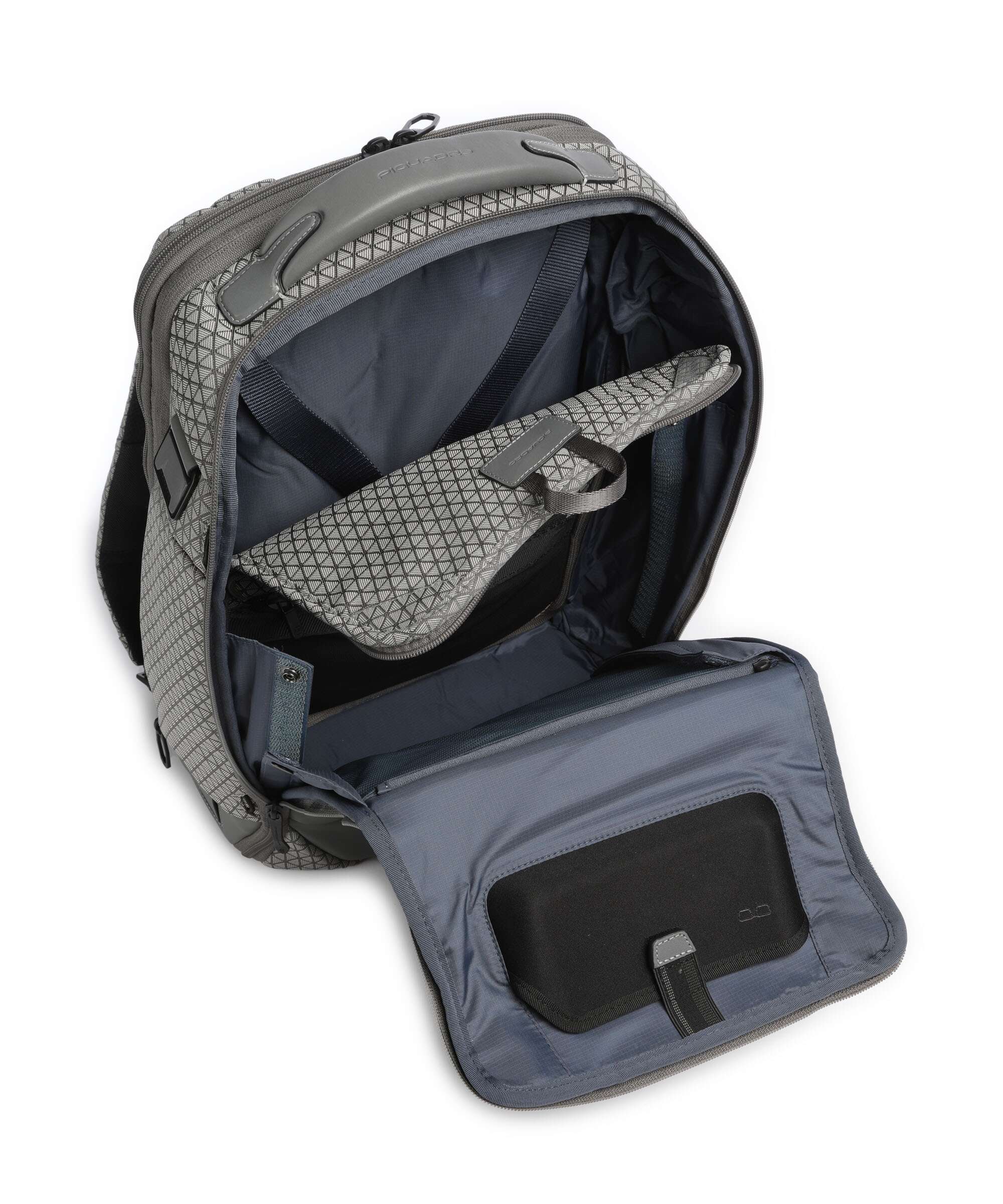 Piquadro W139 Backpack grigio - Image 6